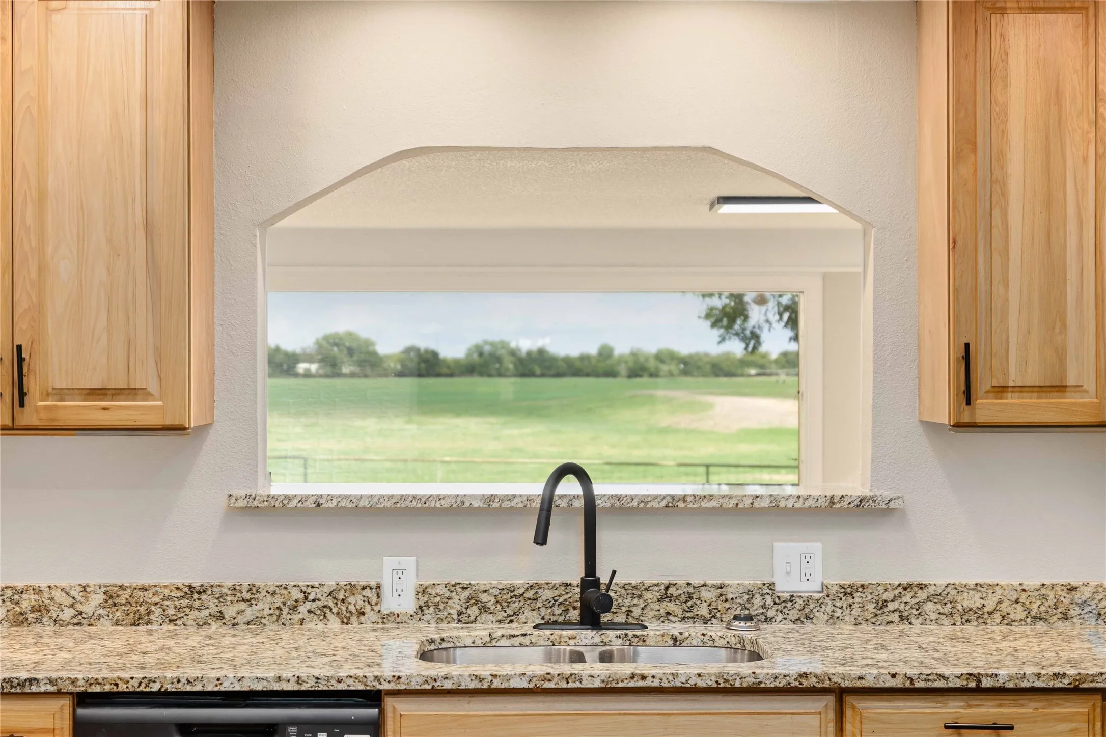  view from kitchen sink