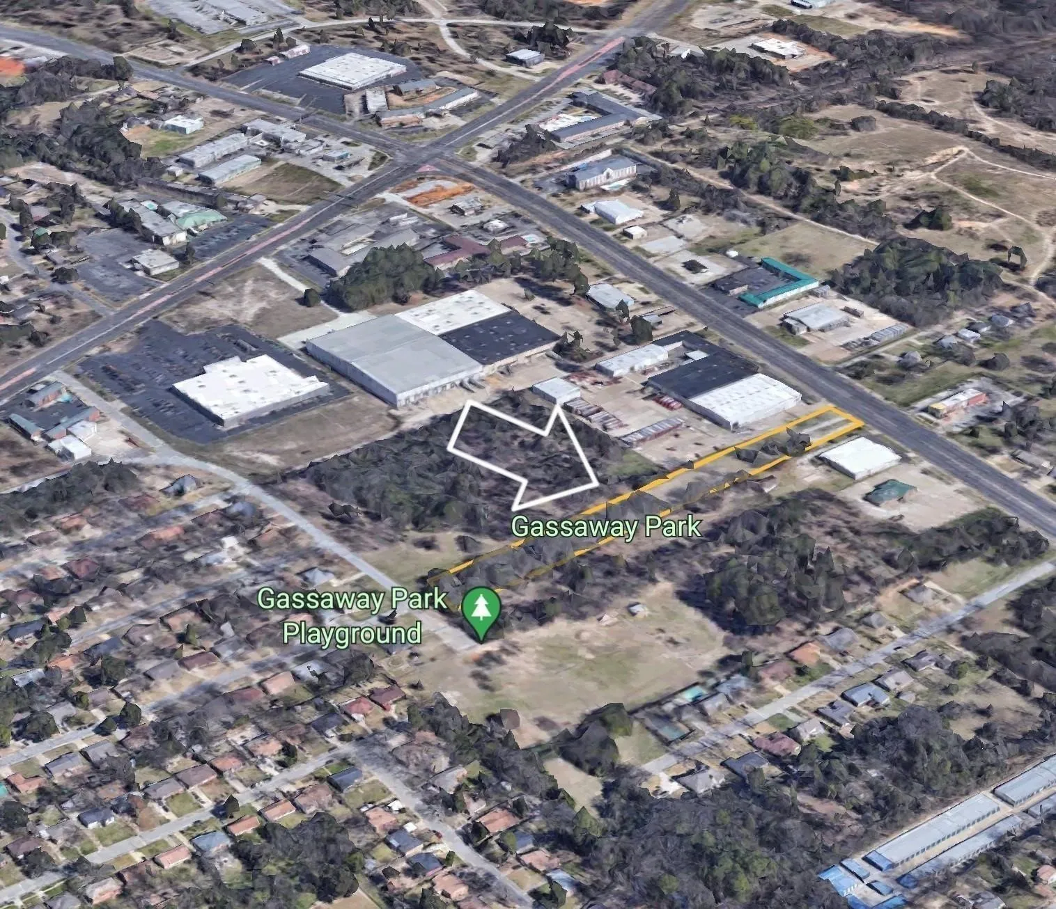Property Map. Illustrating the site boundaries and geographic location of the property