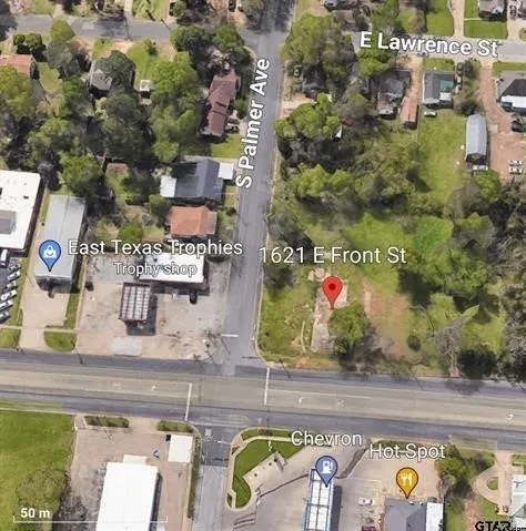 Aerial Plat Map. Representing the geographic boundaries and site location of the property