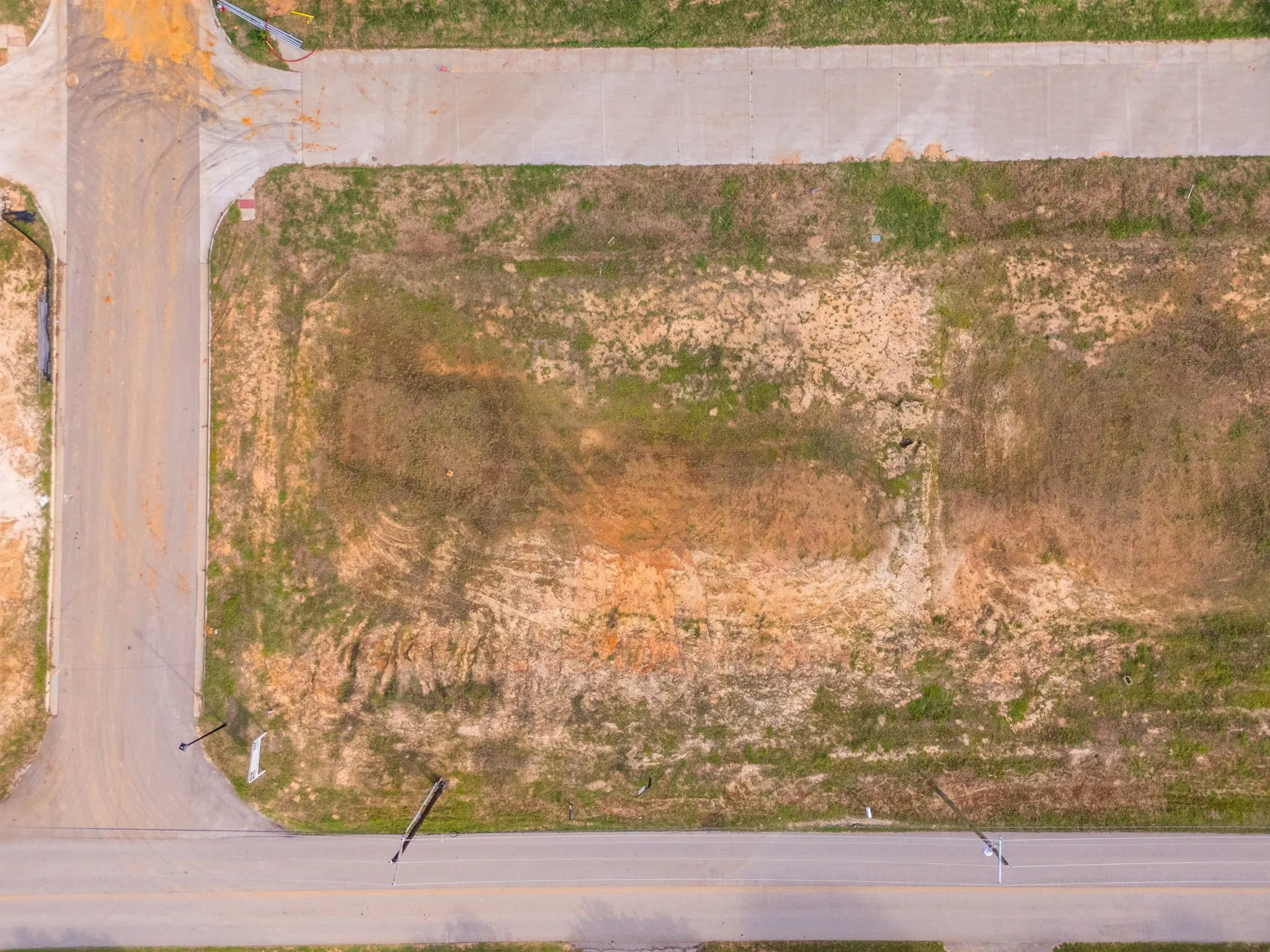 Aerial overview of property's location