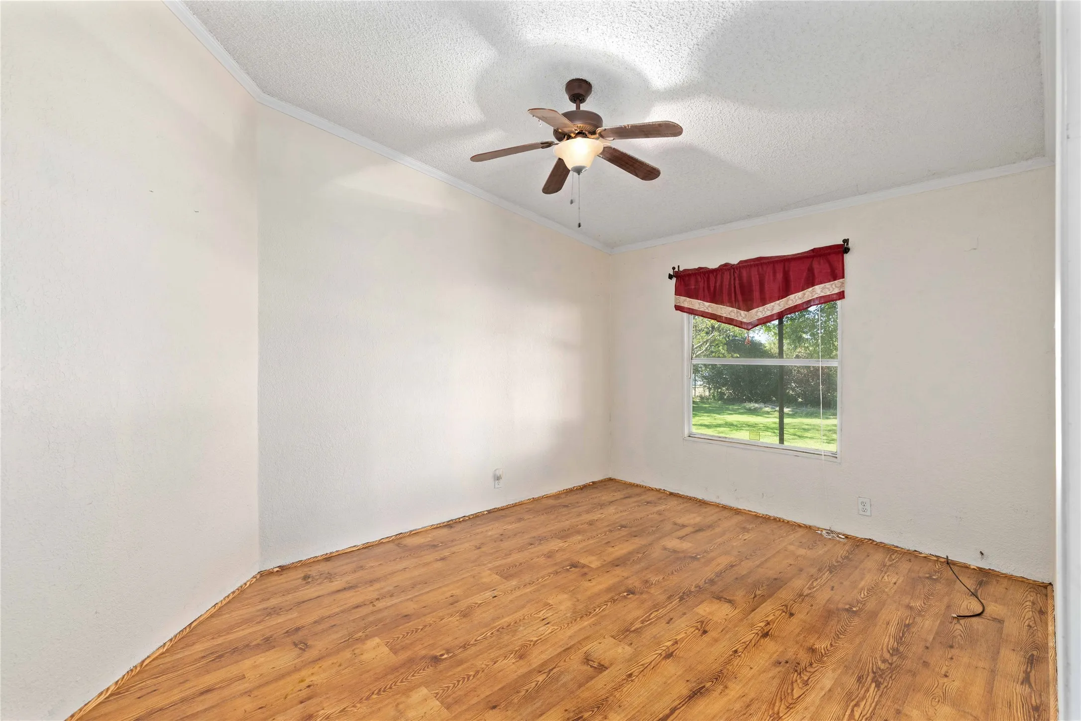 Large office space attached to the primary bedroom.