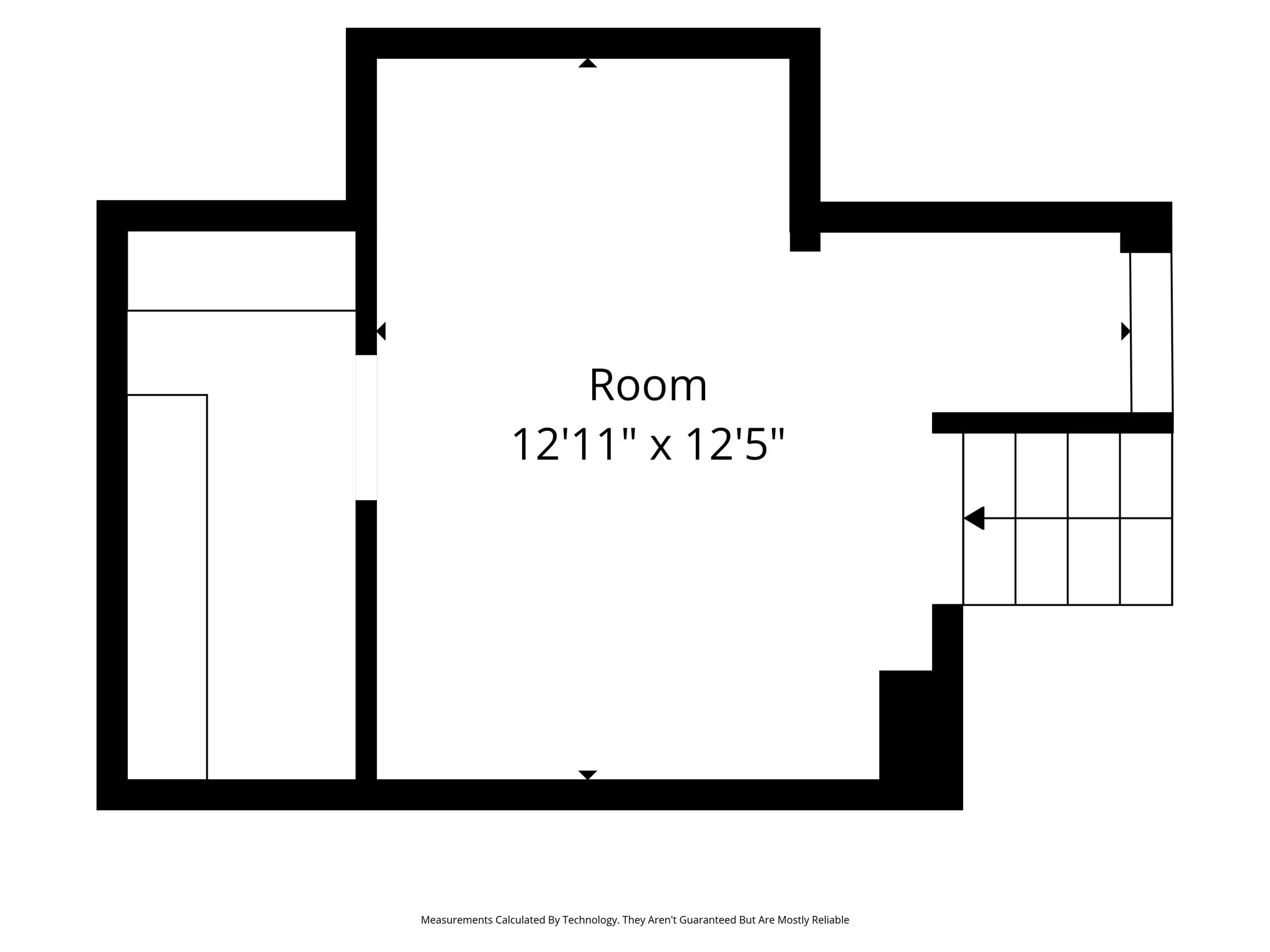 Floor plan Larger Bonus Room