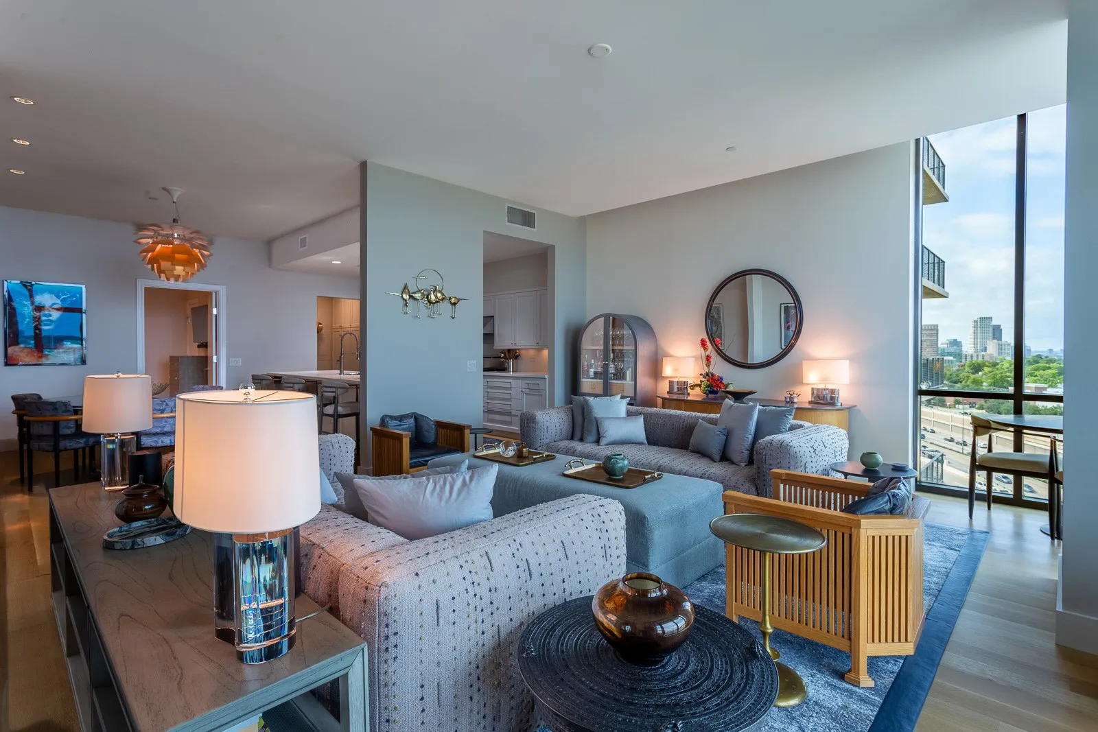 Open Living-Dining