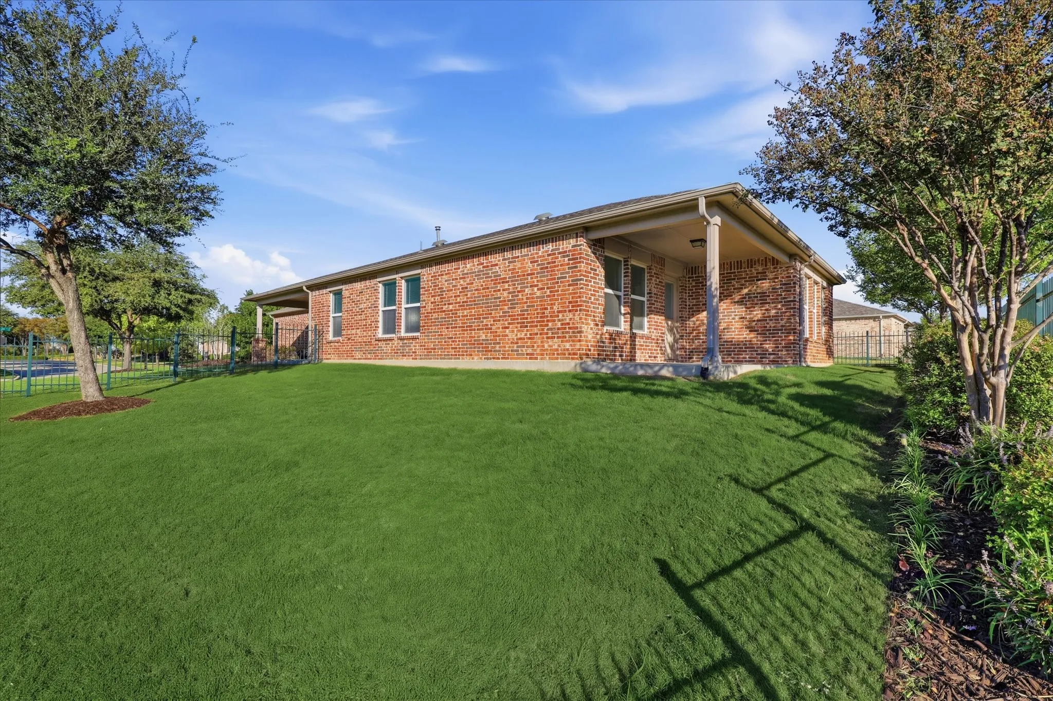 So much area to extend with an outdoor living center, or whatever you imagine.