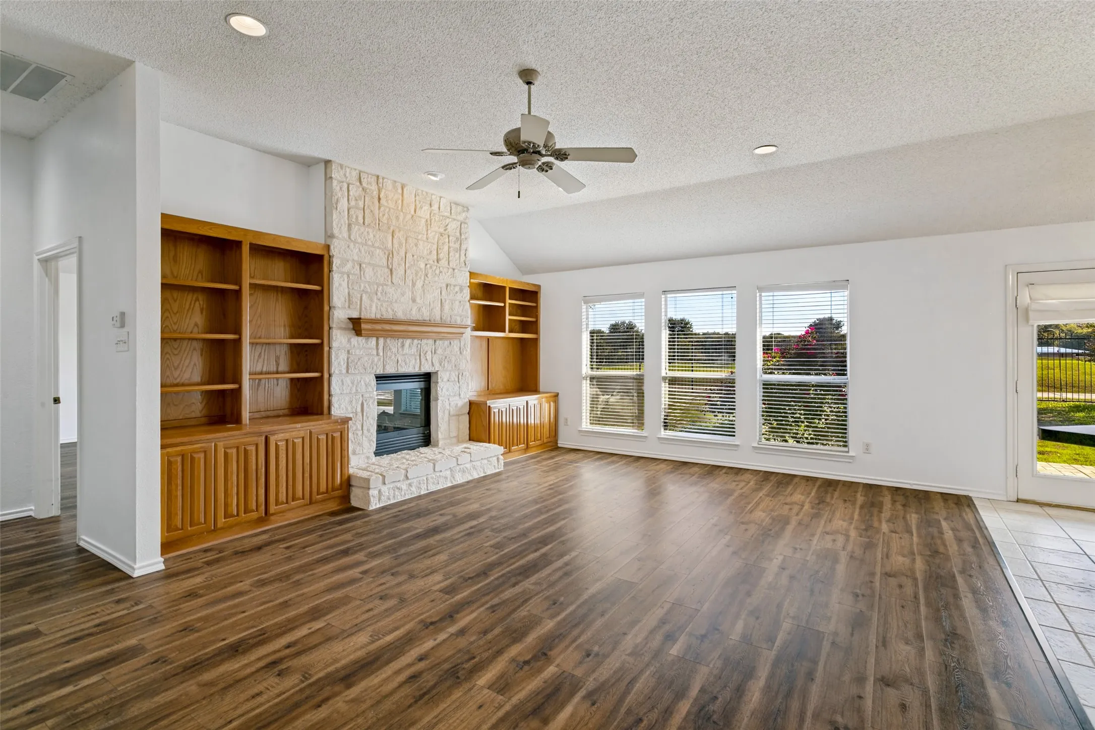 Warm and inviting living area