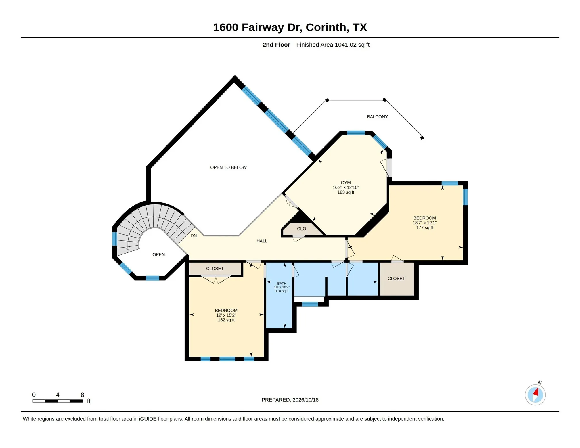 2nd Level floor plan!