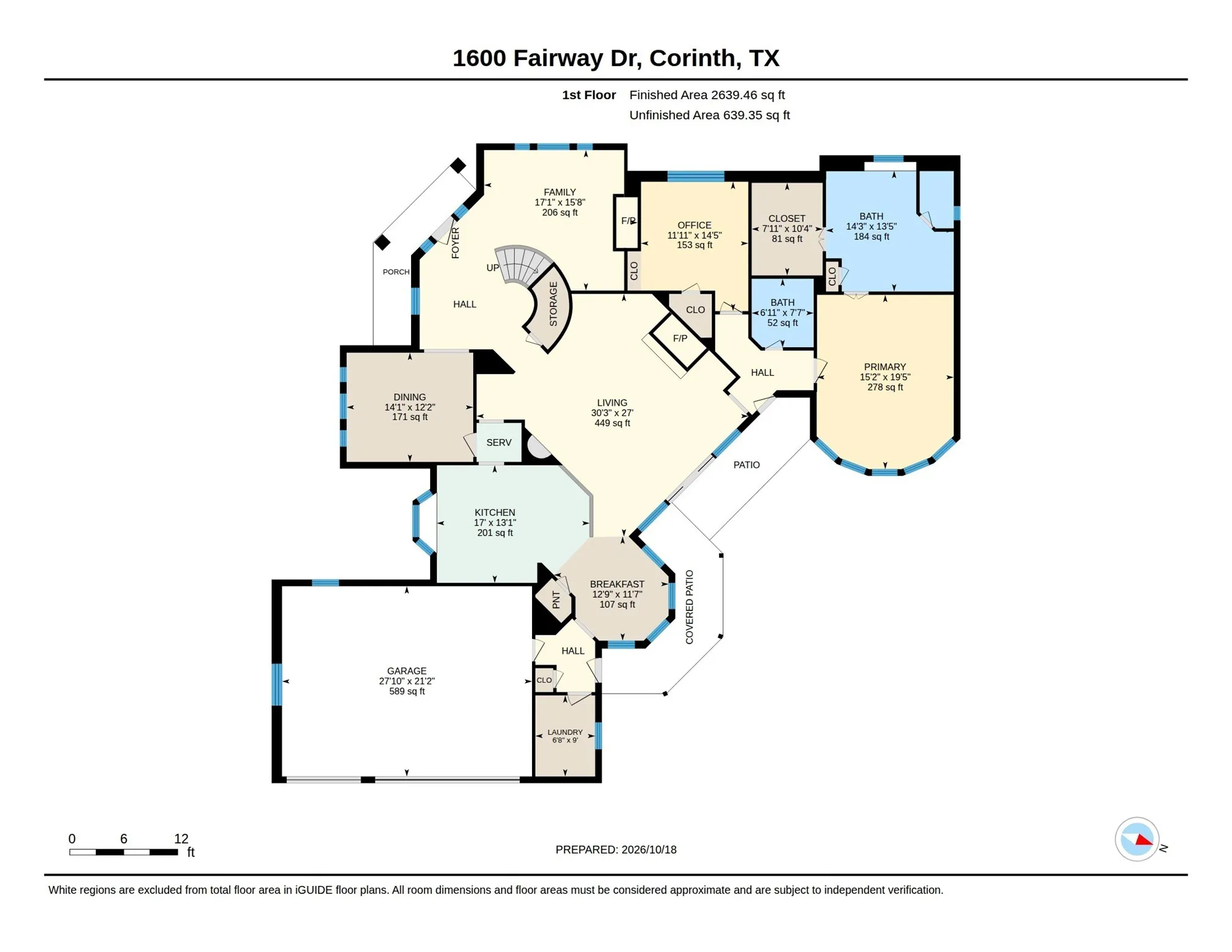 1st level floor plan
