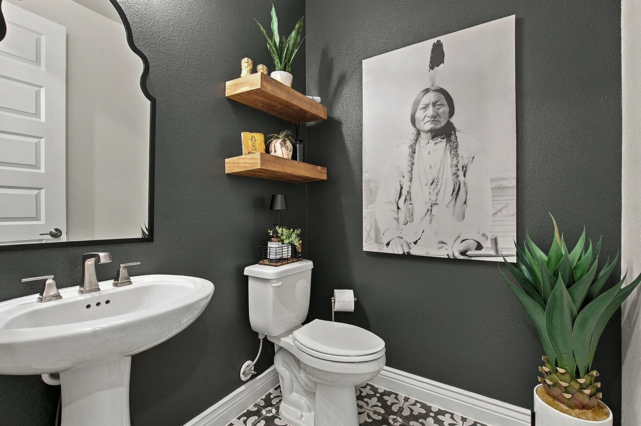 1/2 bath