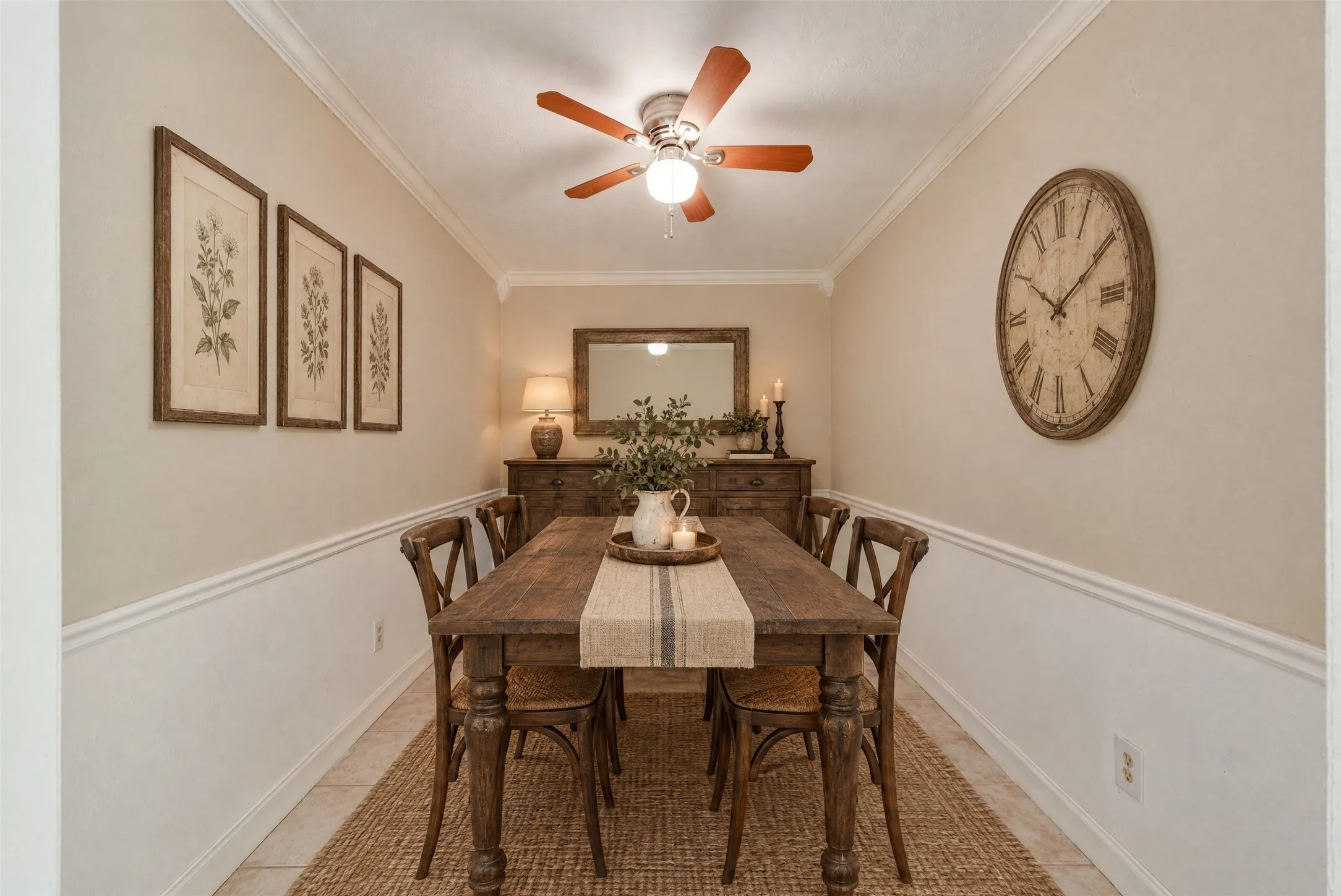Virtual staging was used