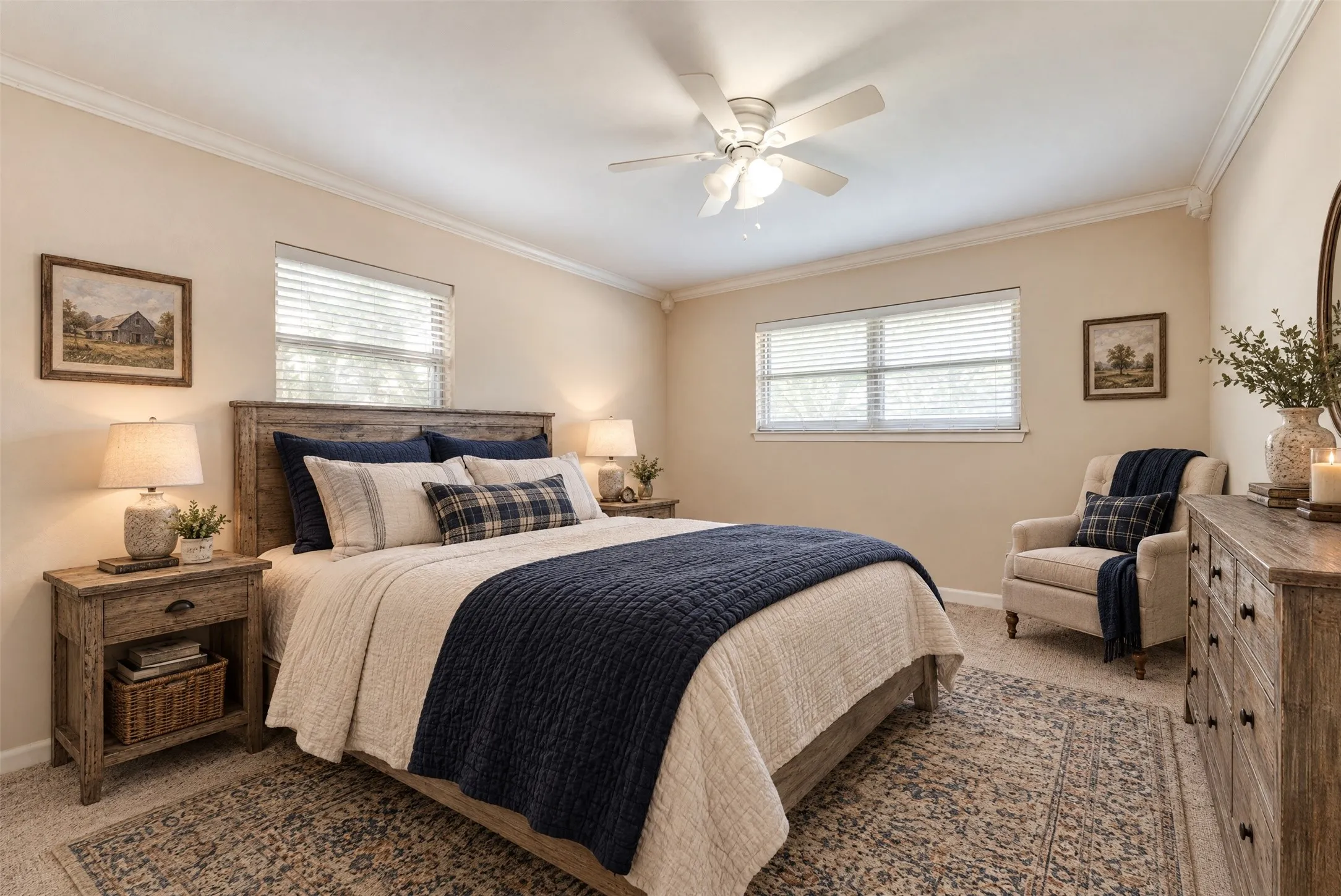 Virtual staging was used