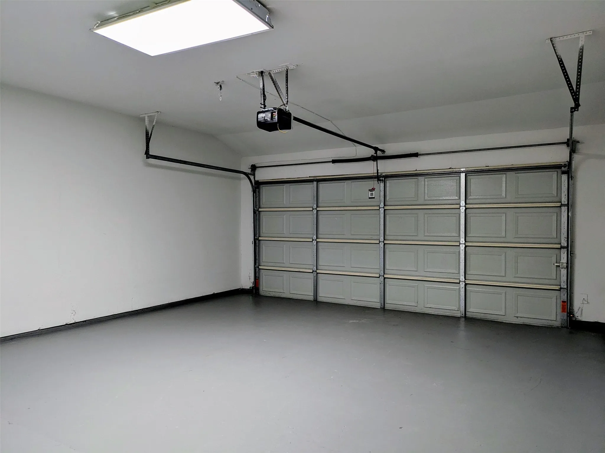 Two car garage