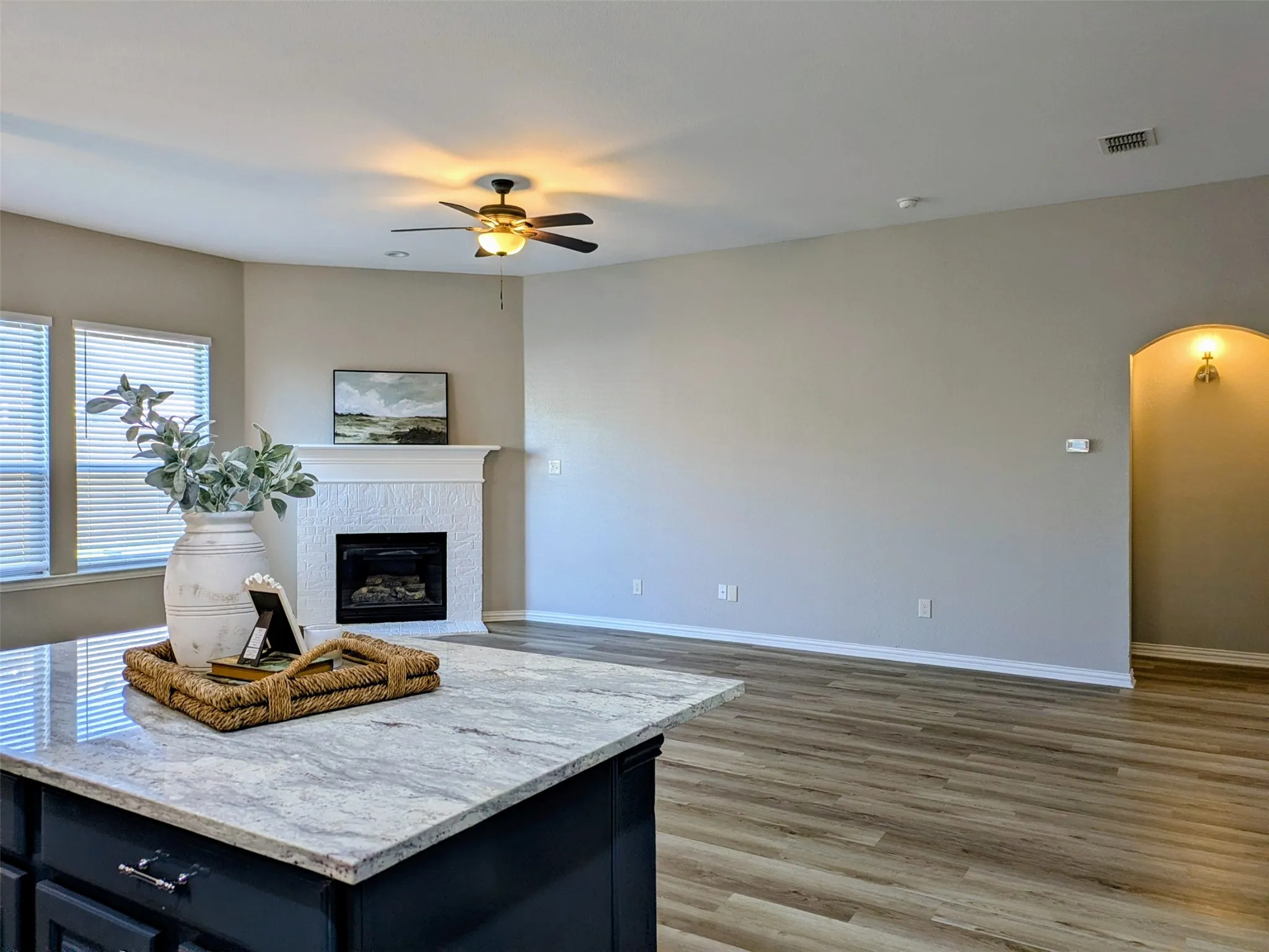 Kitchen to living