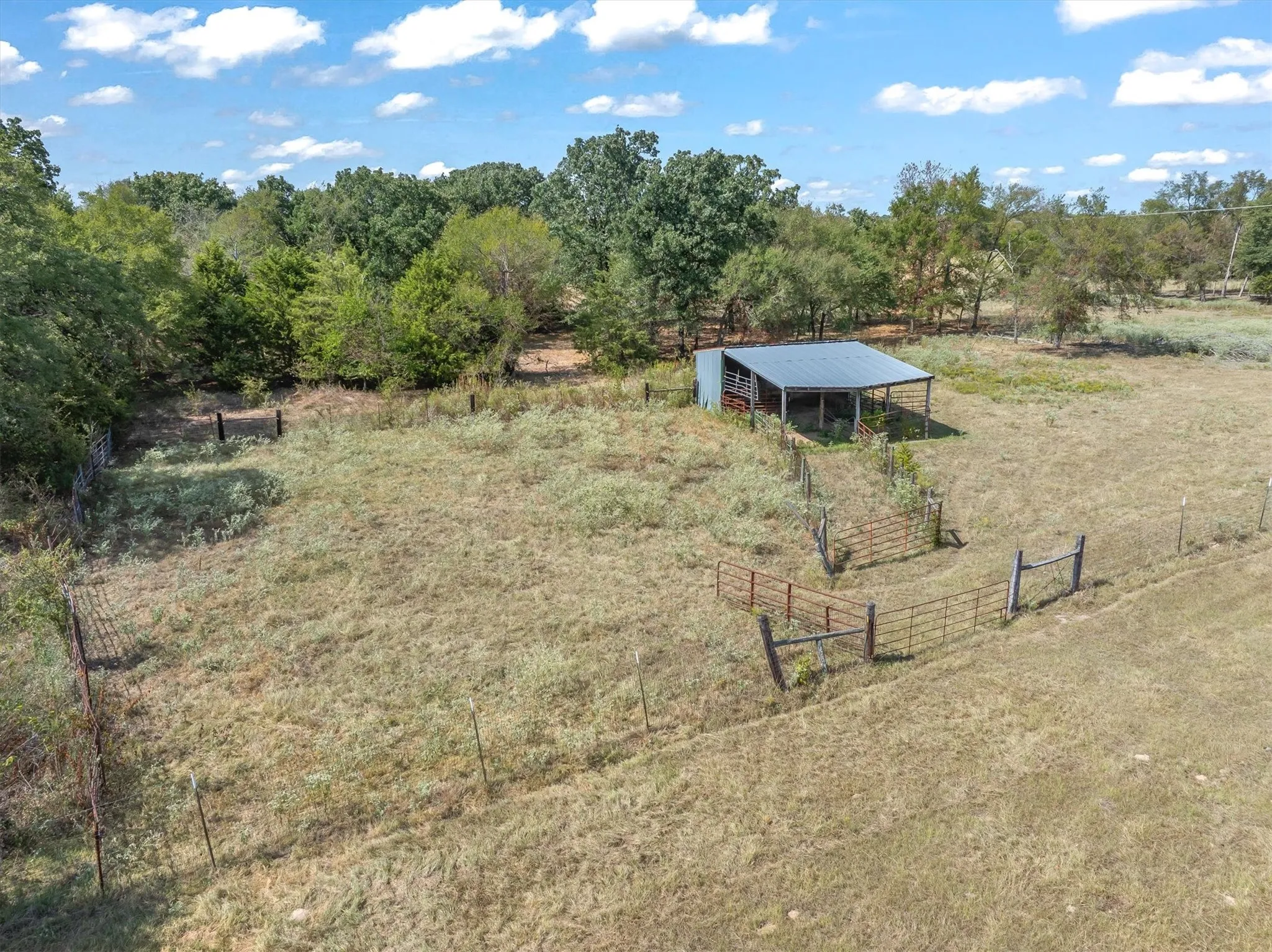Stalls in the pasture