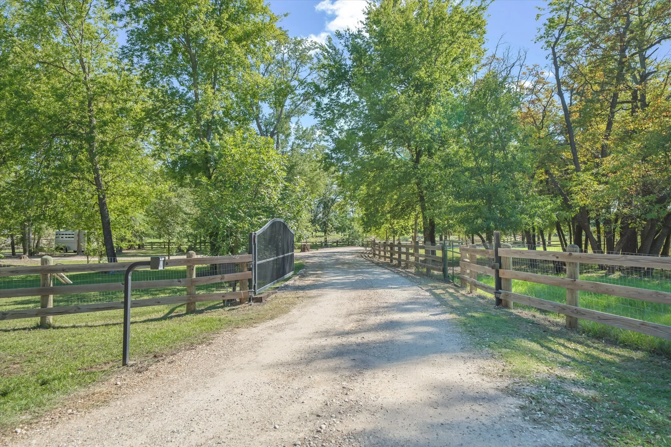 Entry to the main home and first tiny home