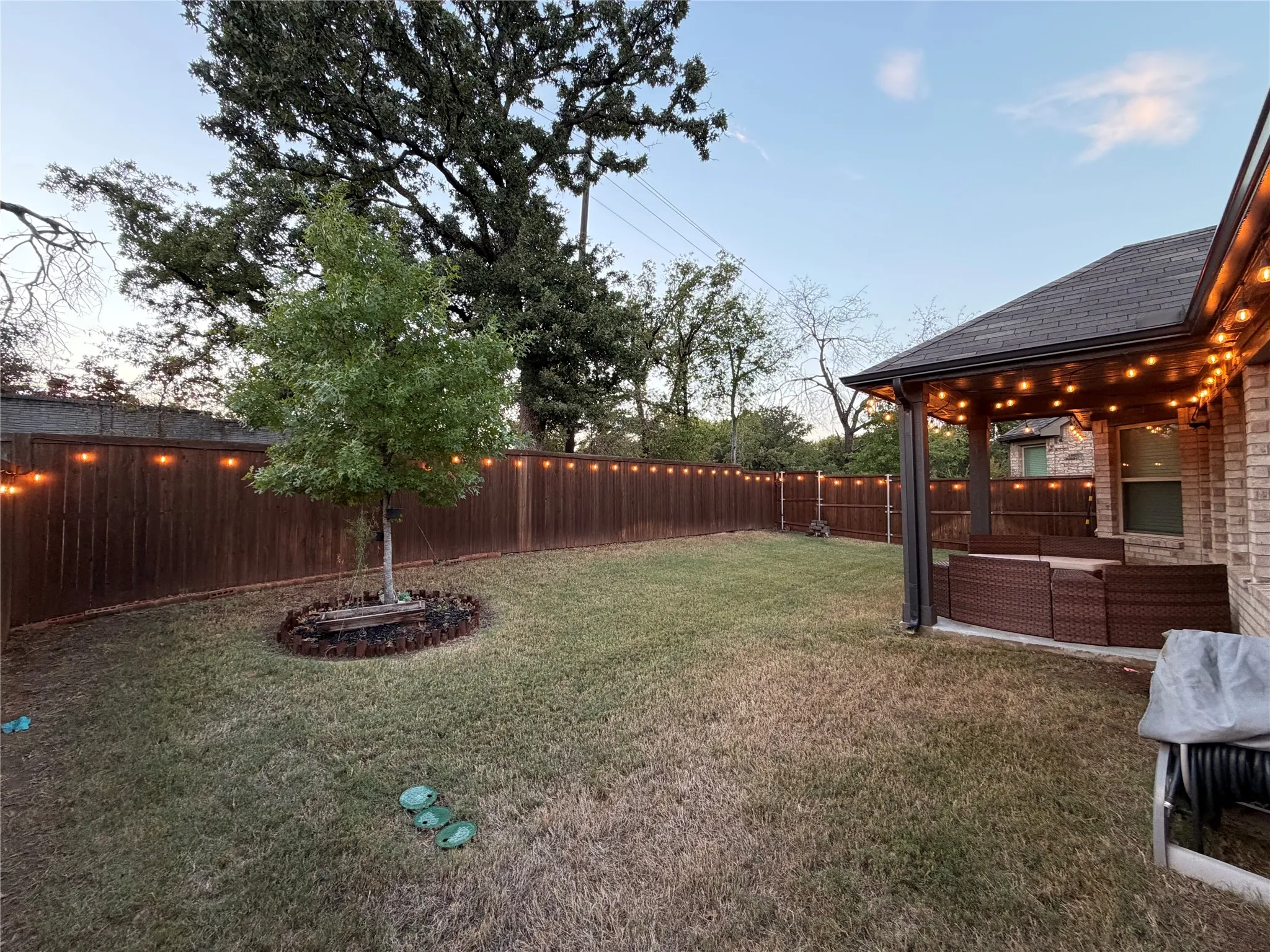 No Houses Behind Yard!