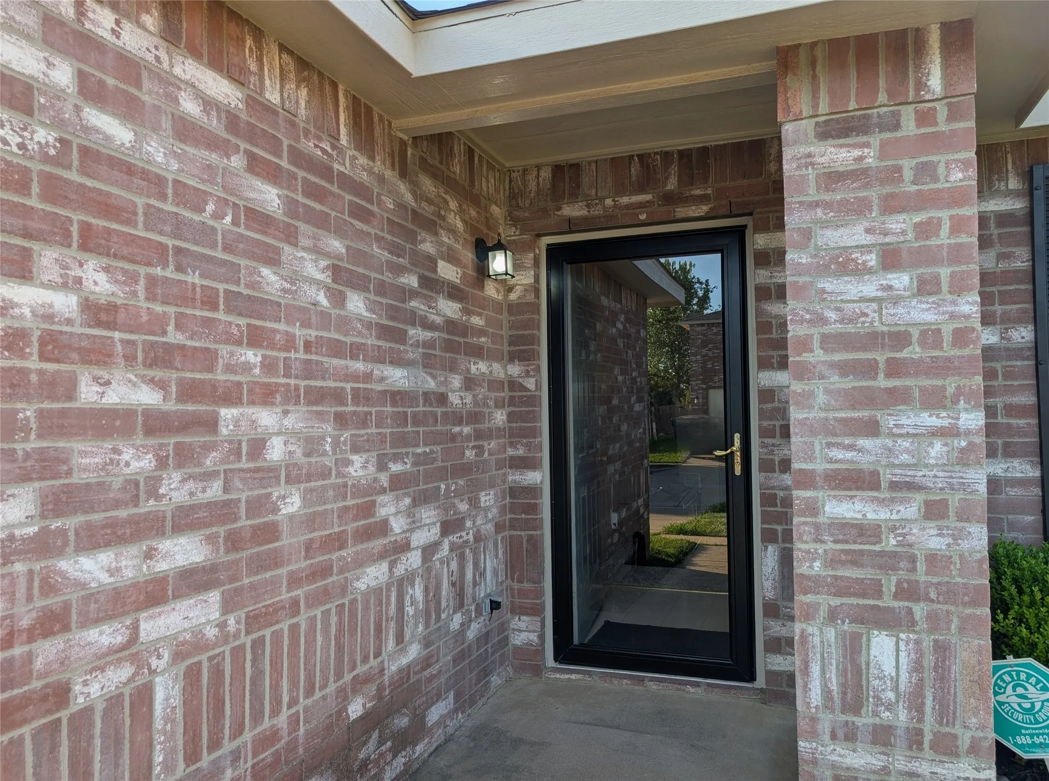 Covered front porch