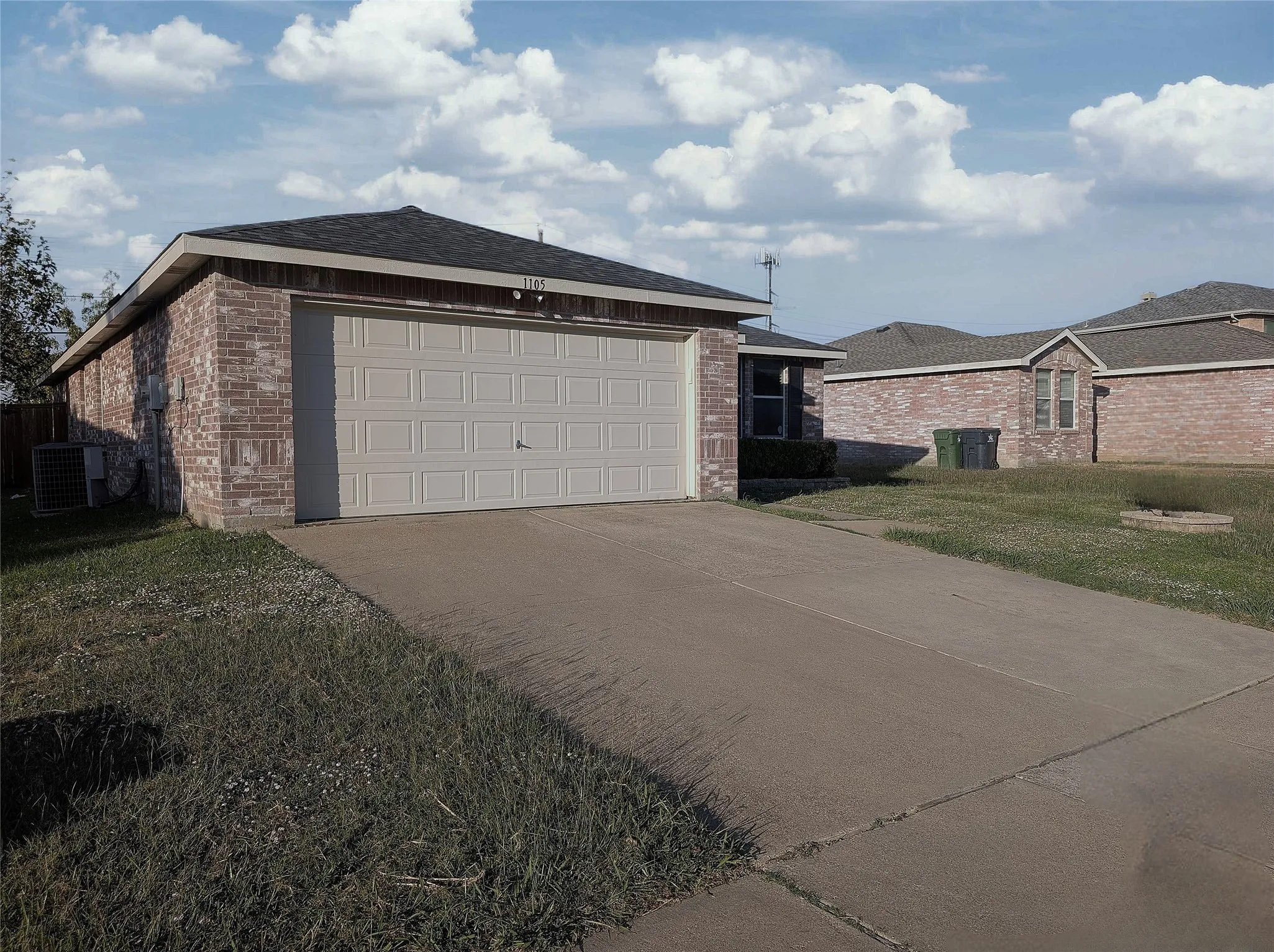 Front entry Garage