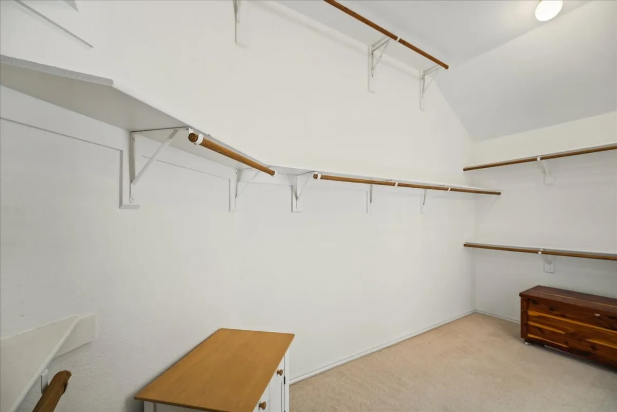 another view of Primary closet