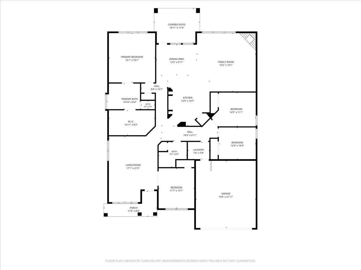 Floor Plan with approx. measurements