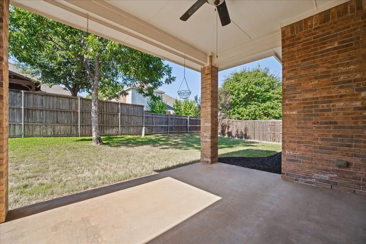 Covered Back Patio