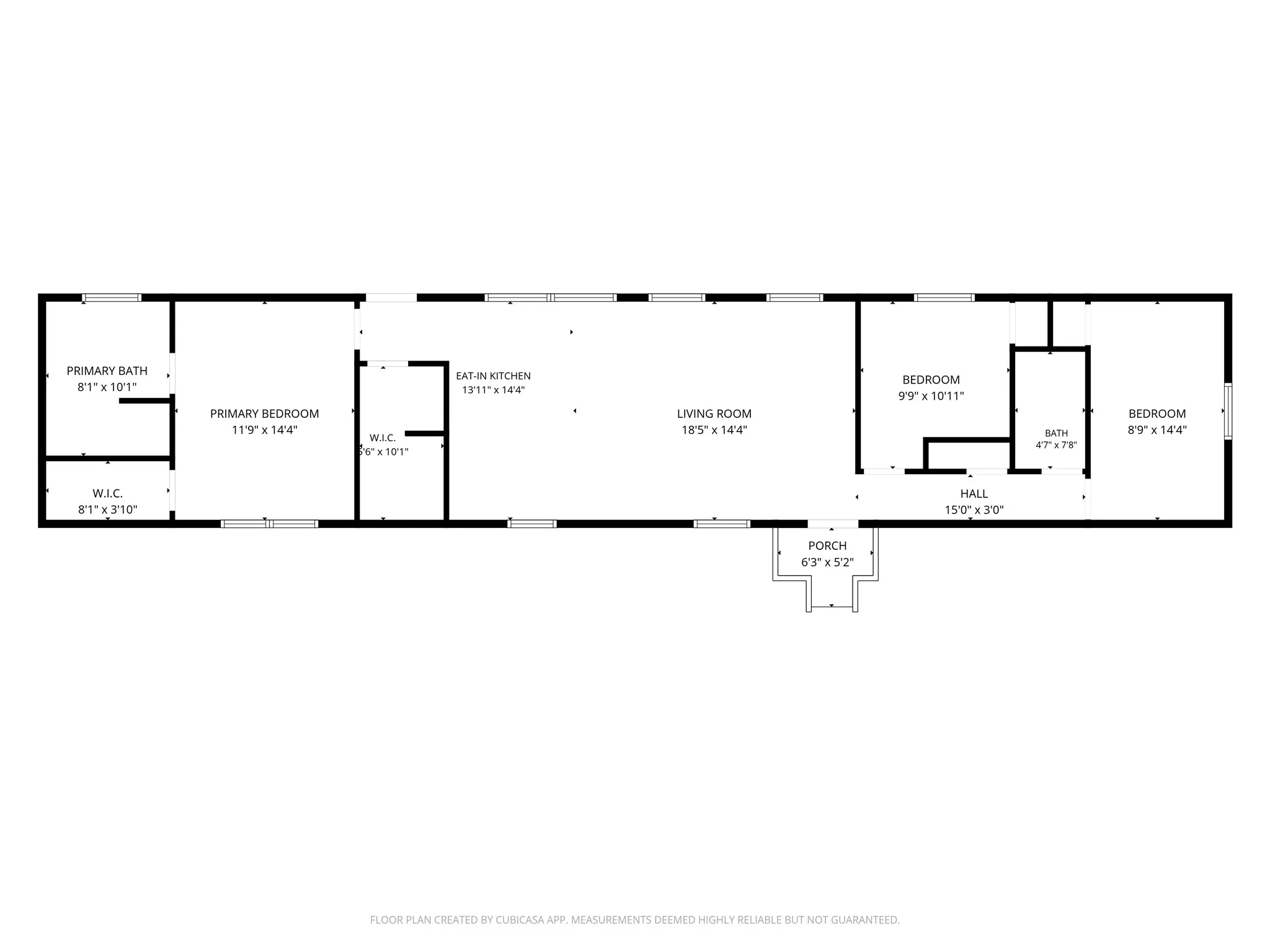 Main House Floor plan