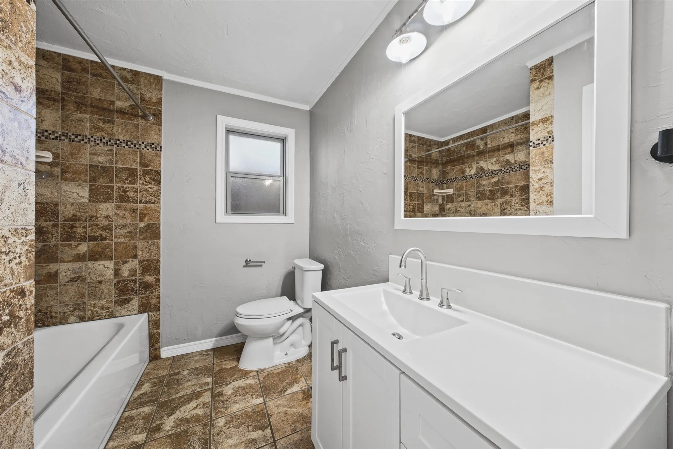 Spacious Hall Bath