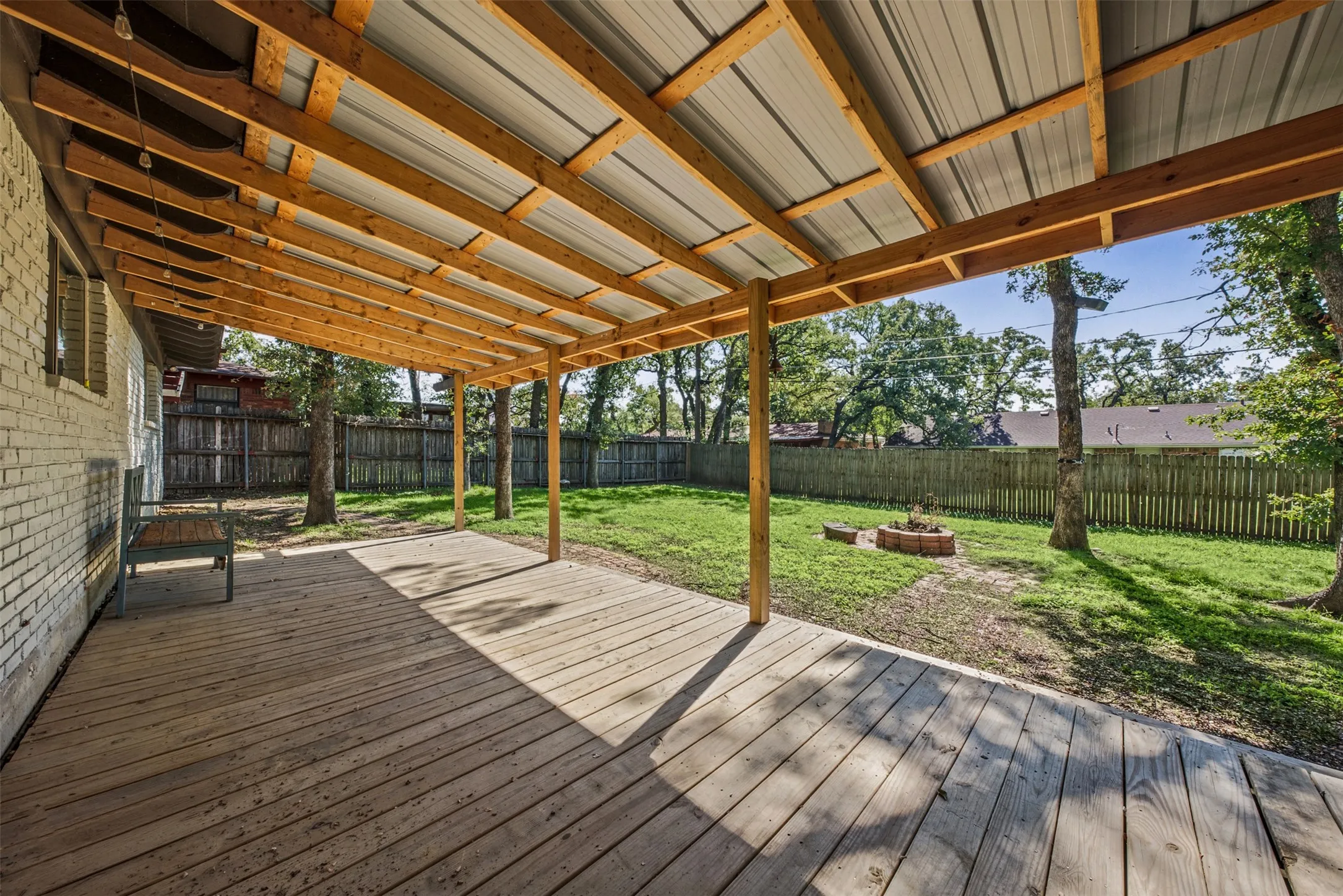 Covered Patio Deck