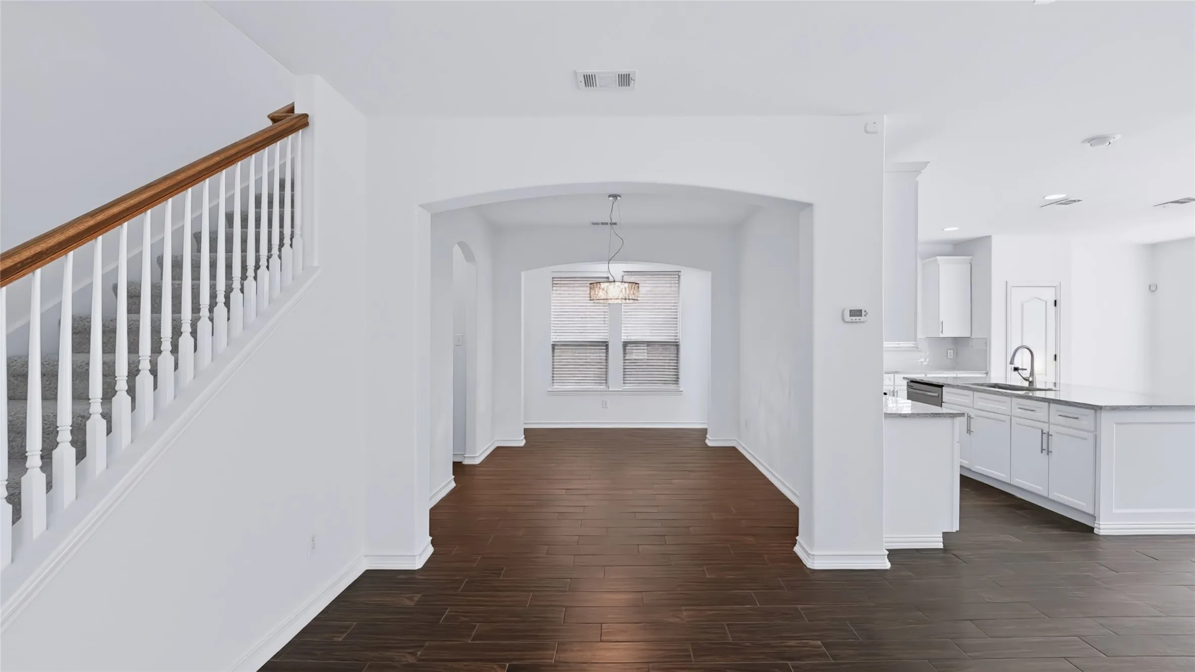 Living Room with Dinning room in the rear
