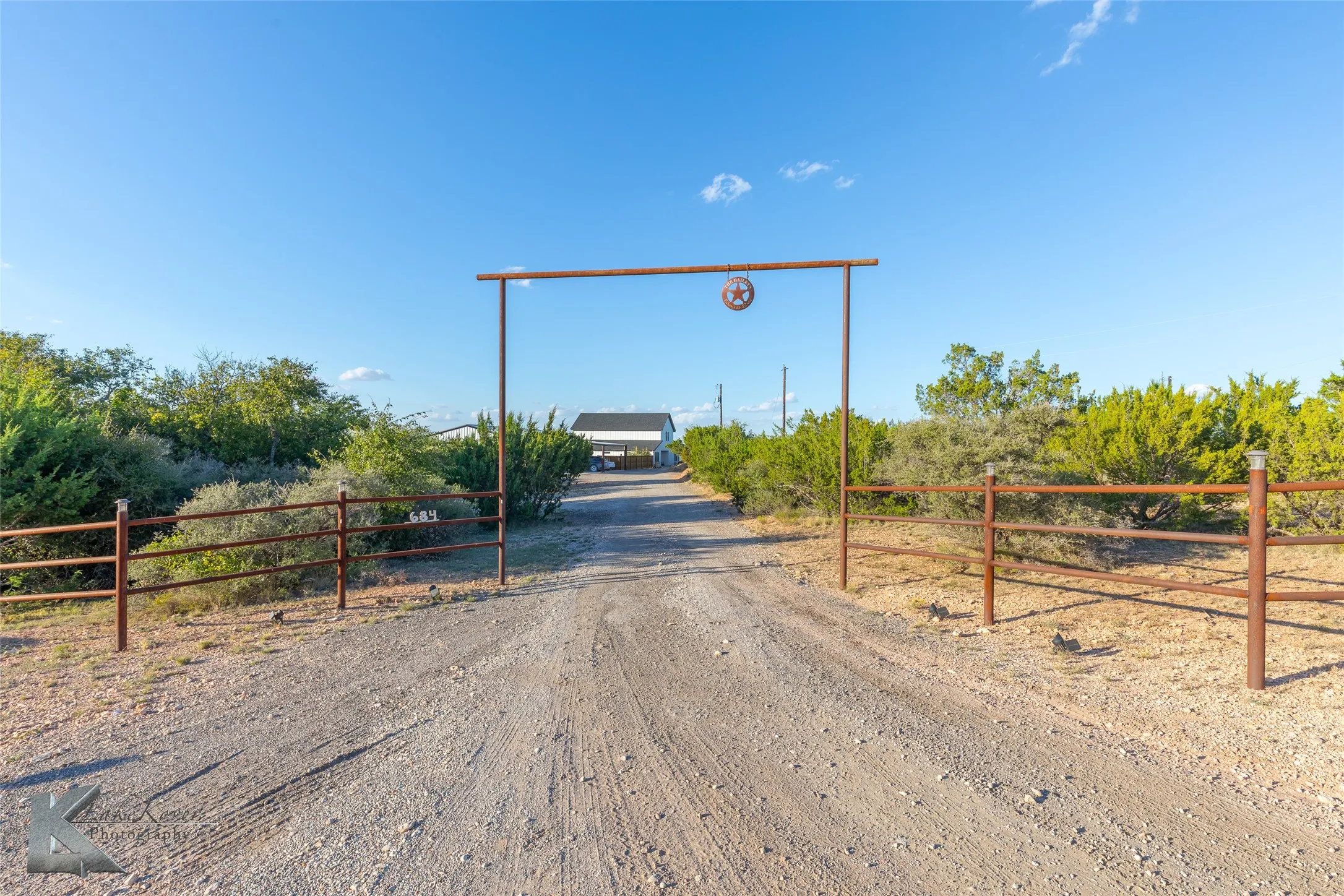 Entrance to Property