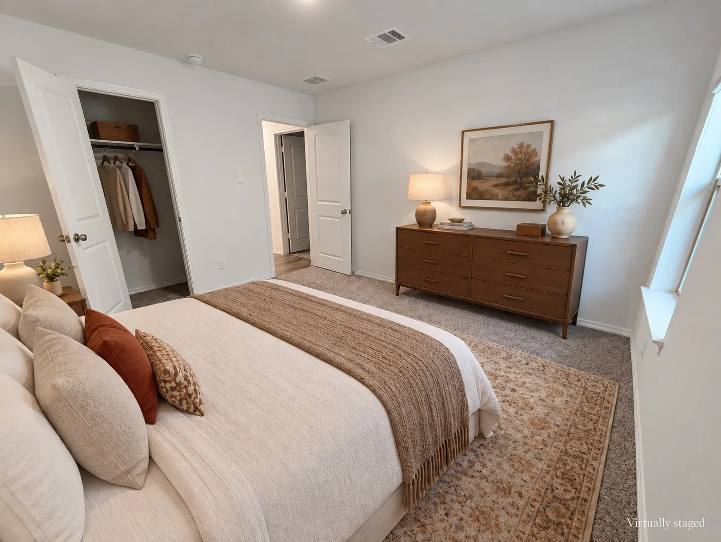 2nd bedroom Virtually Staged