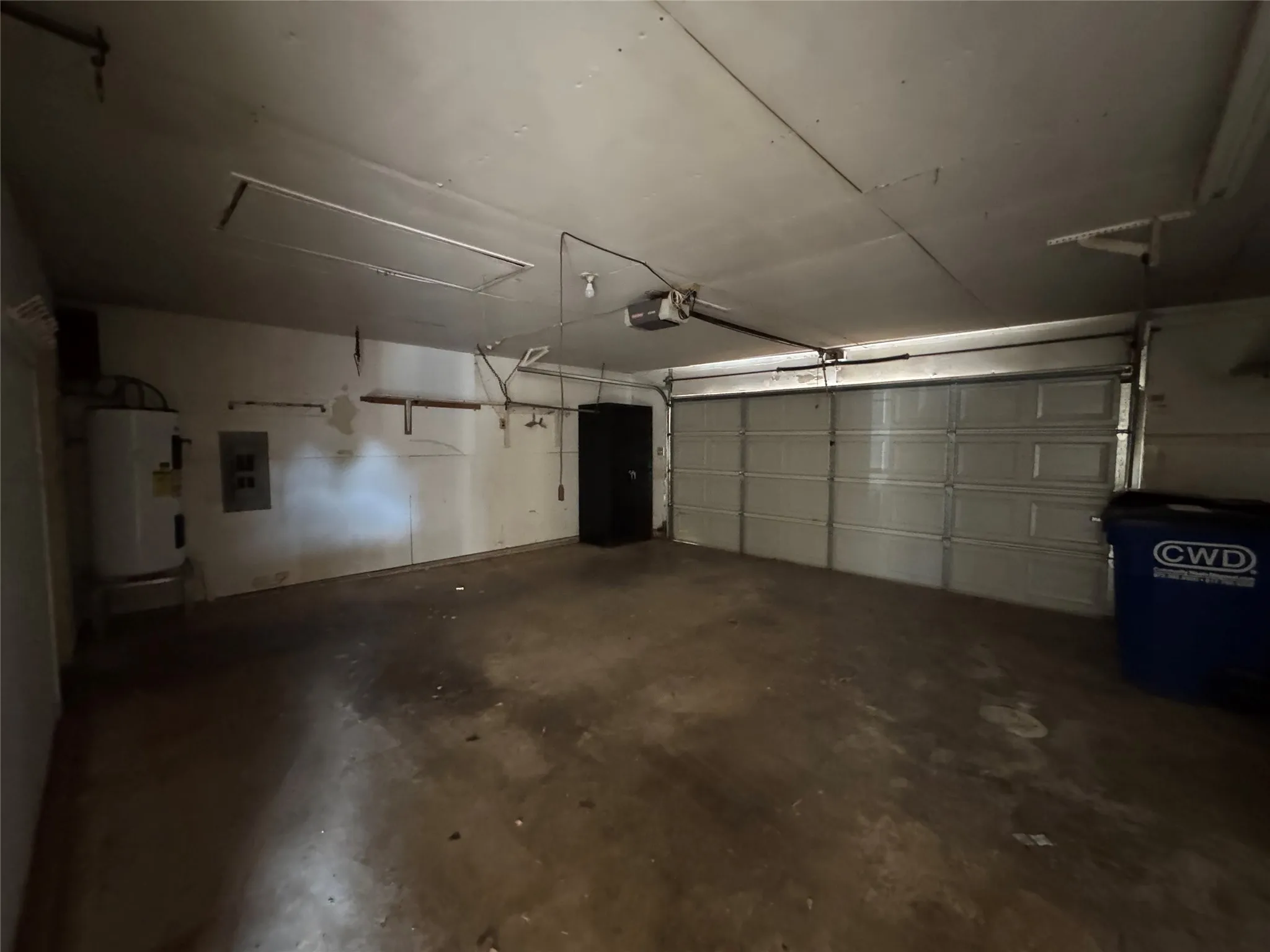 Attached garage
