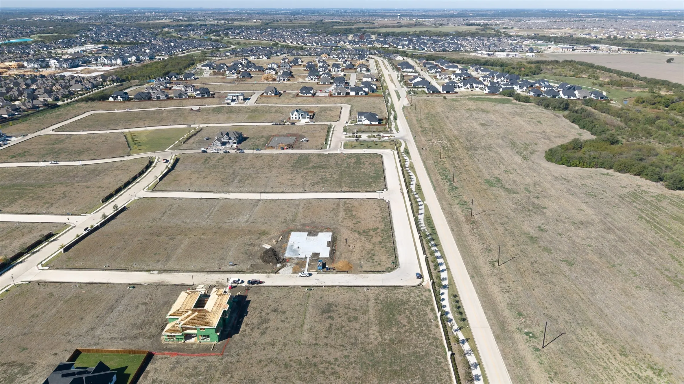 Expansive parcel featuring established infrastructure, concrete street access, and clear development potential