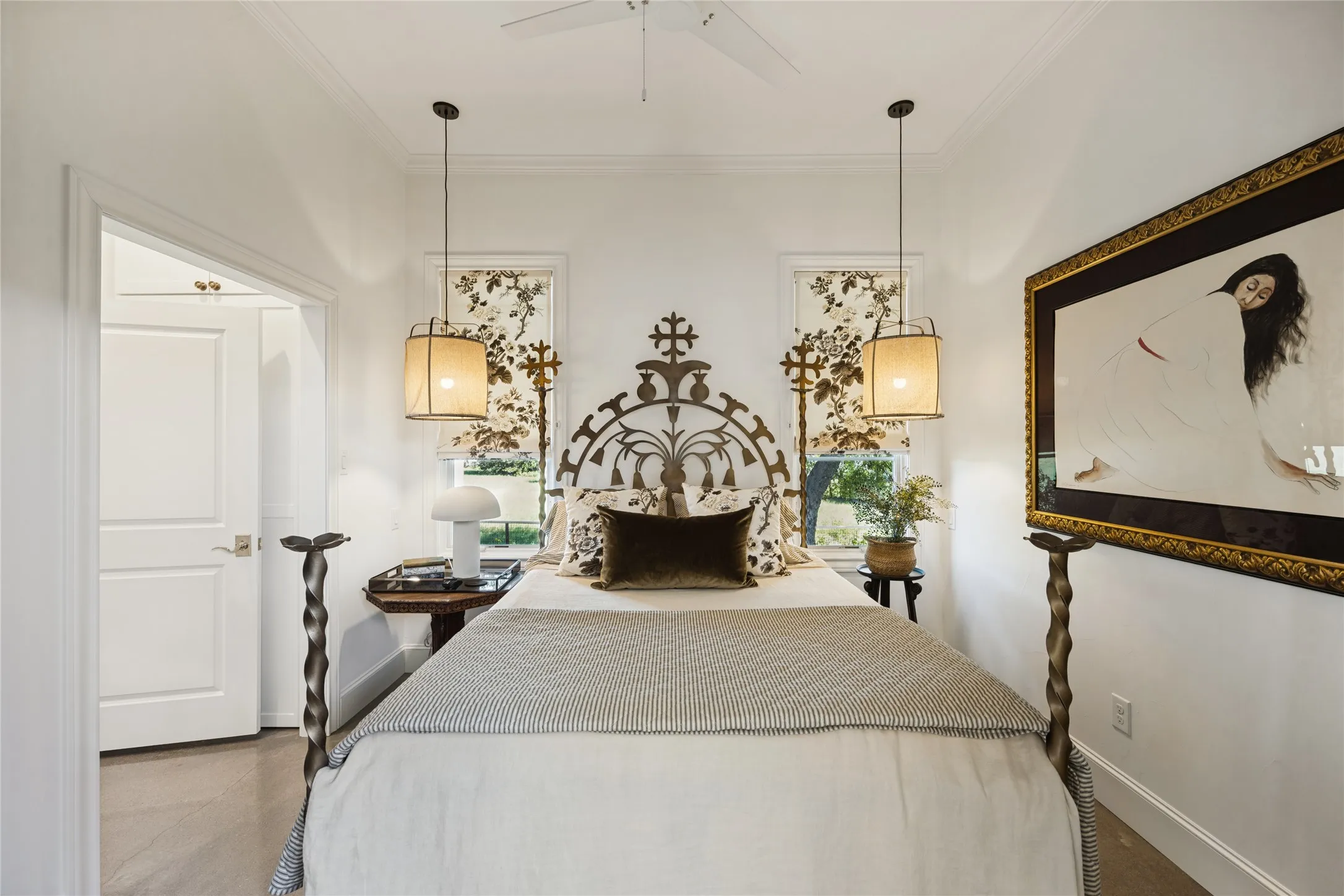 Bedroom # 3 within the attached private guest residence.