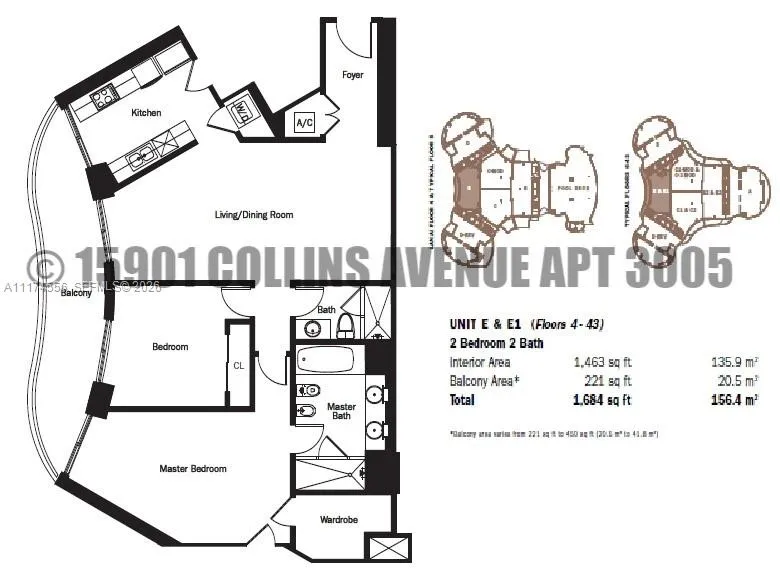 15901 Collins Ave 3005, Sunny Isles Beach, Florida, Sunny Isles Beach, Florida 33160, 2 Bedrooms Bedrooms, ,2 BathroomsBathrooms,Residential,For Sale,15901 Collins Ave 3005, Sunny Isles Beach, Florida,A11174556