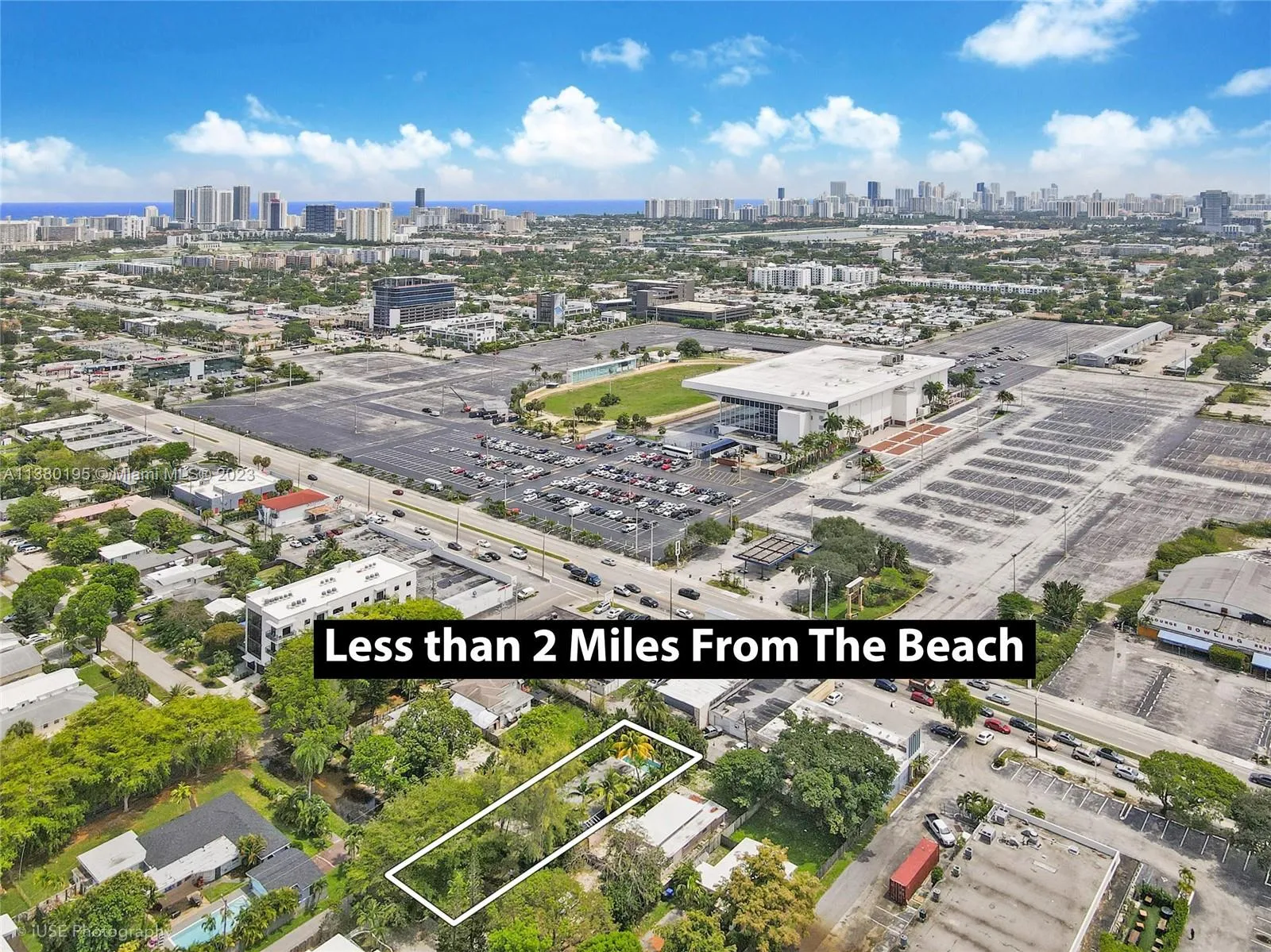 minutes from the Beach