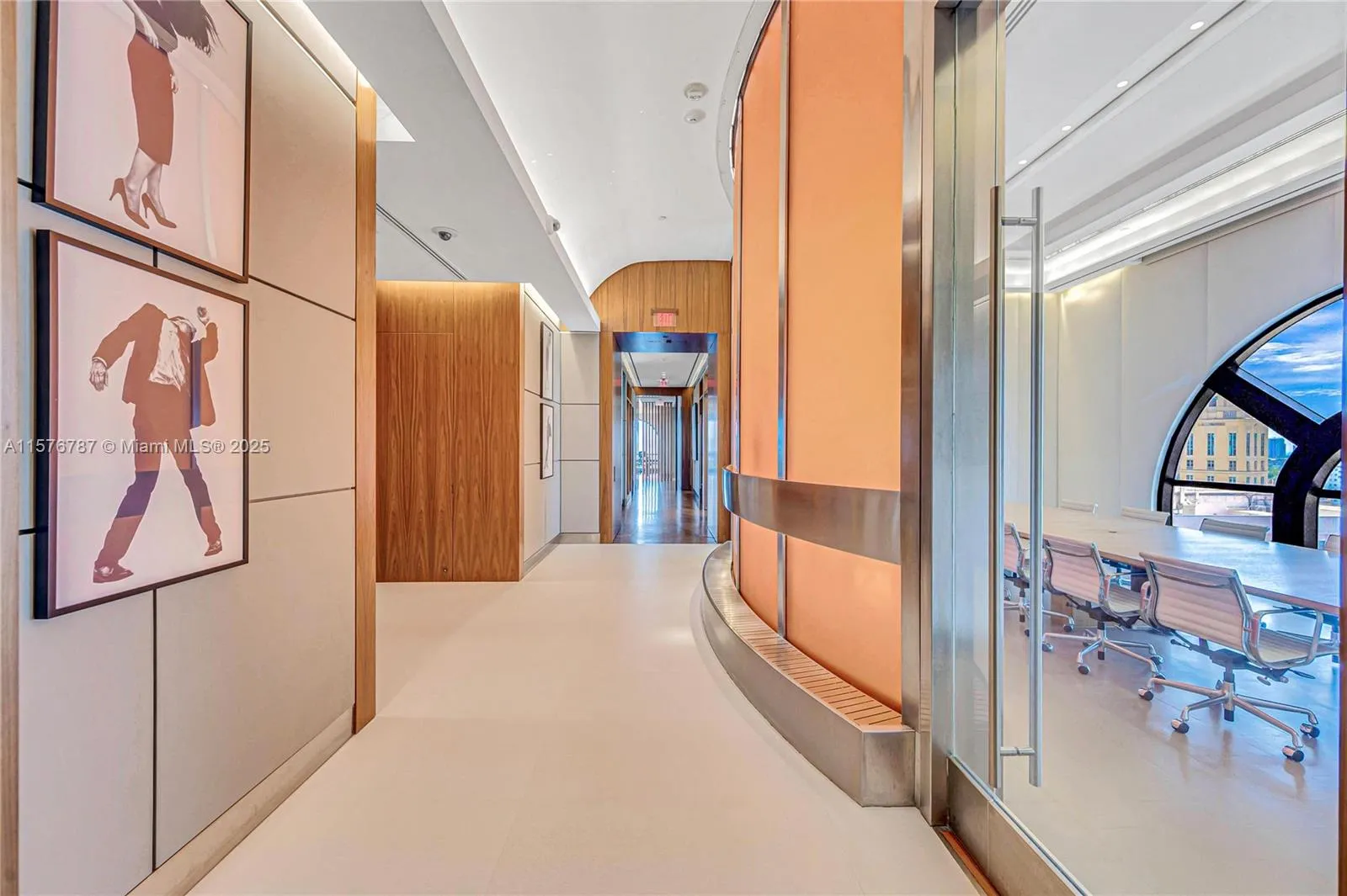 Entrance to main conference room