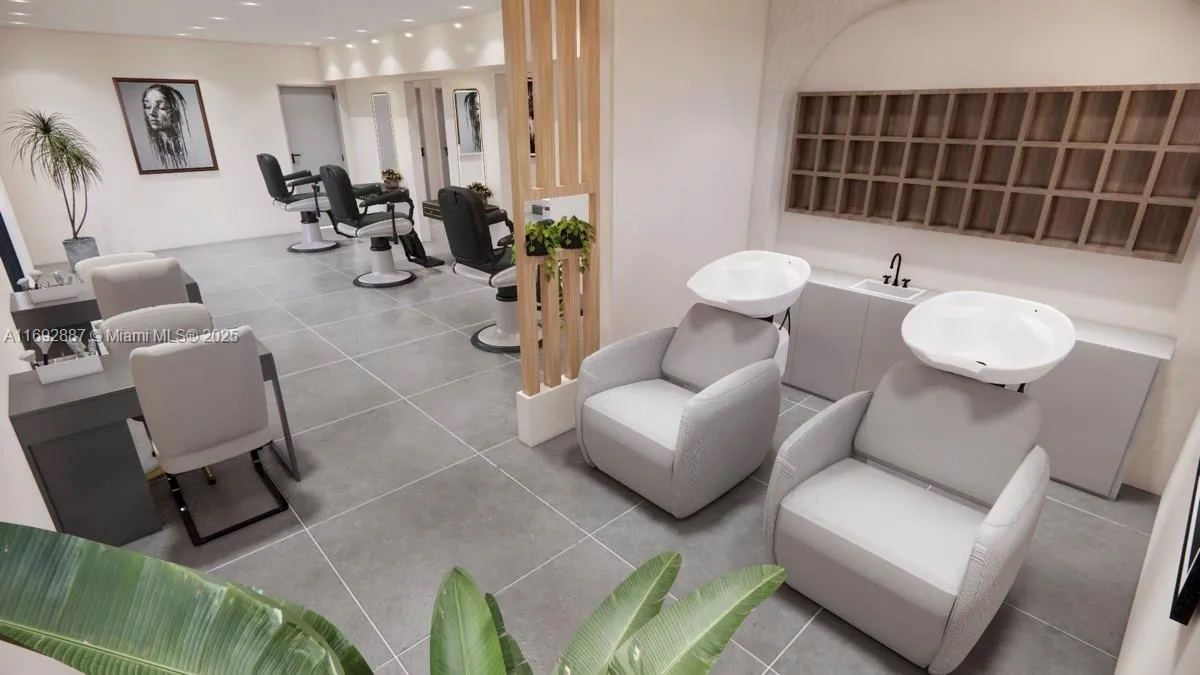 Hair, Manicure, Pedicure and Massage Areas
