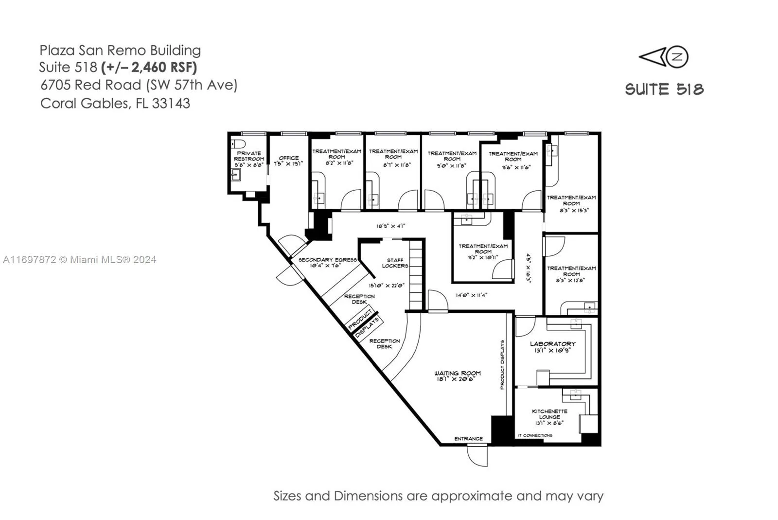 6705 Red Rd 518, Coral Gables, Florida 33143, Coral Gables, Florida 33143, ,Commercial Lease,For Rent,6705 Red Rd 518, Coral Gables, Florida 33143,A11697872