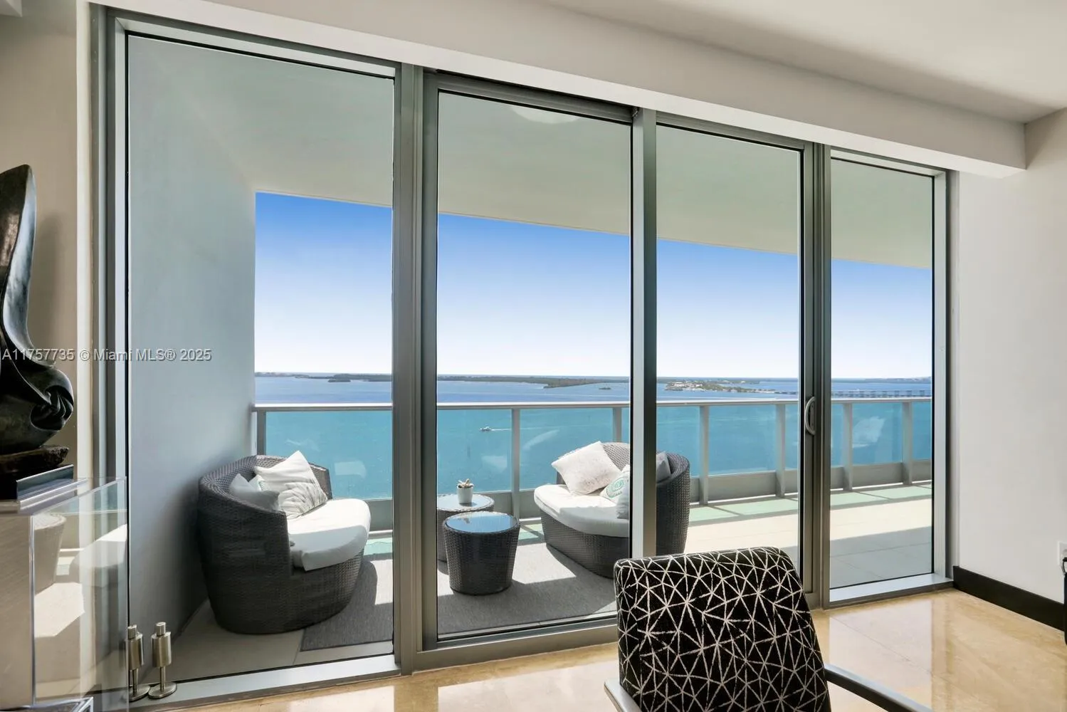 East Balcony and view