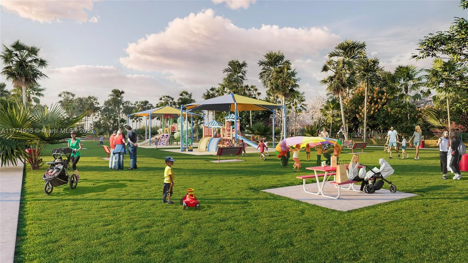 Future community park and playground