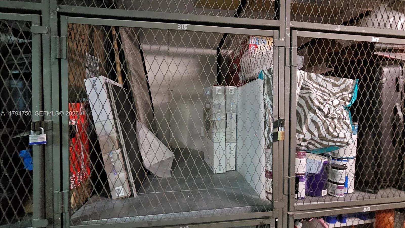 Same floor private storage