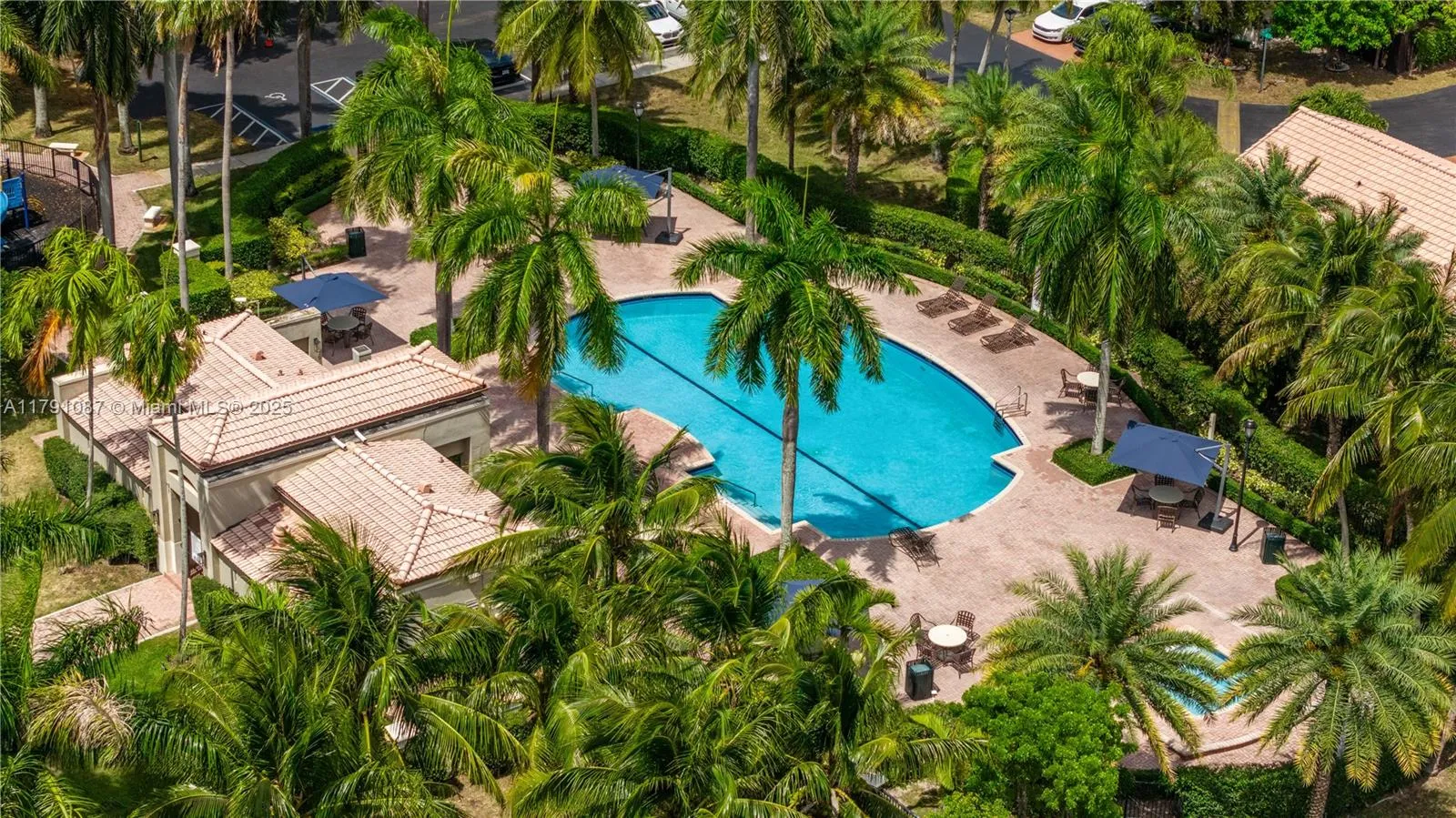 Community Pool by the entrance *