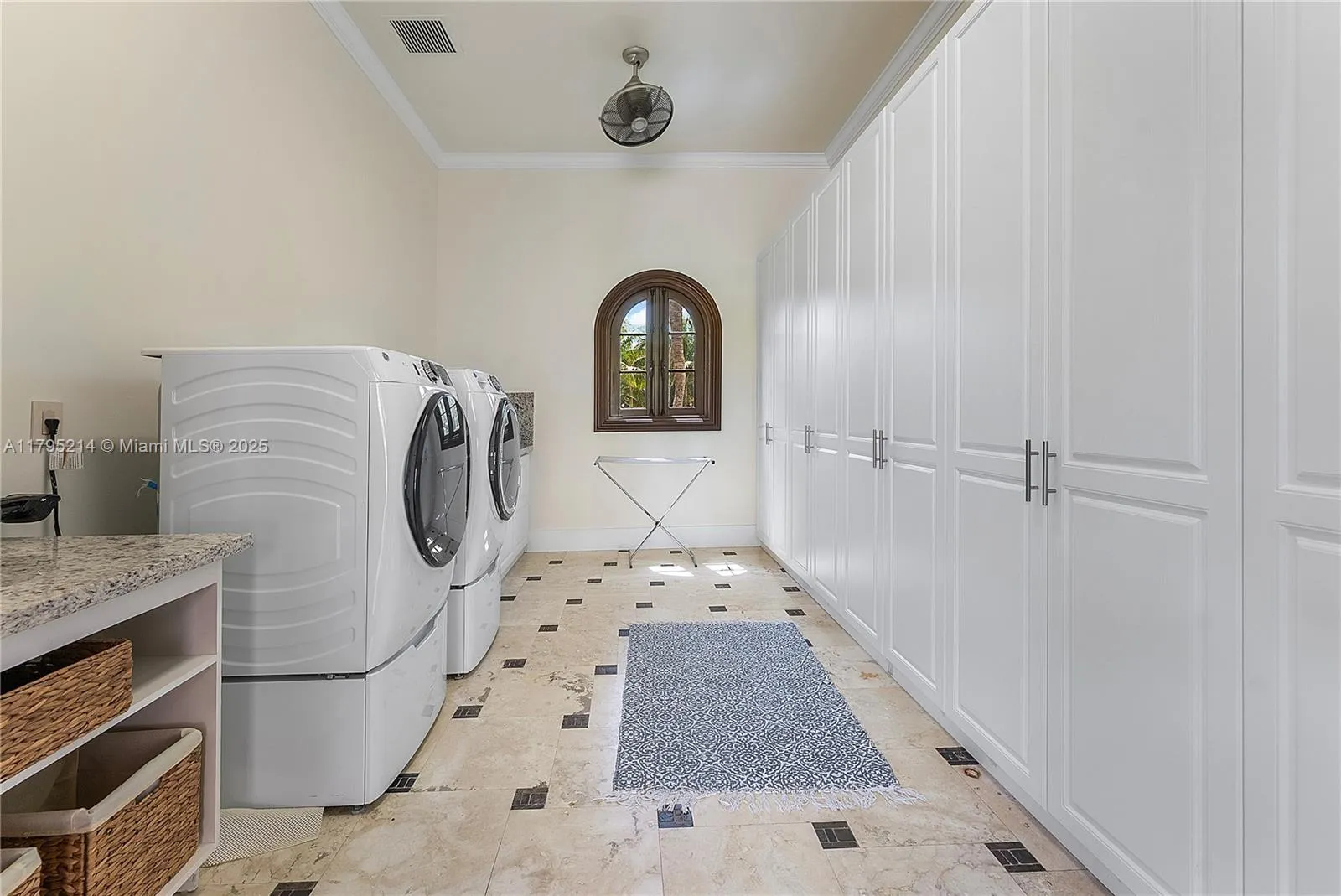 Laundry Room with storage and folding