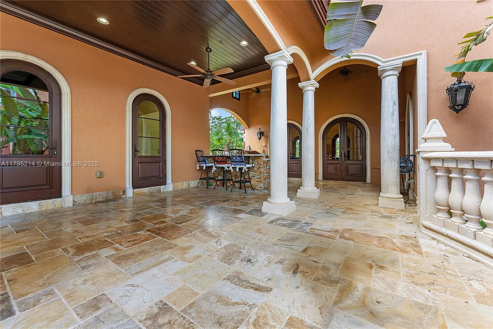 Summer Kitchen- west patio