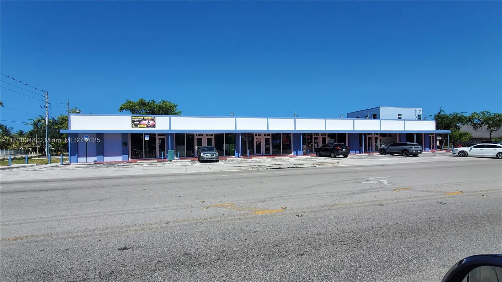 Front Facade During Renovation Project