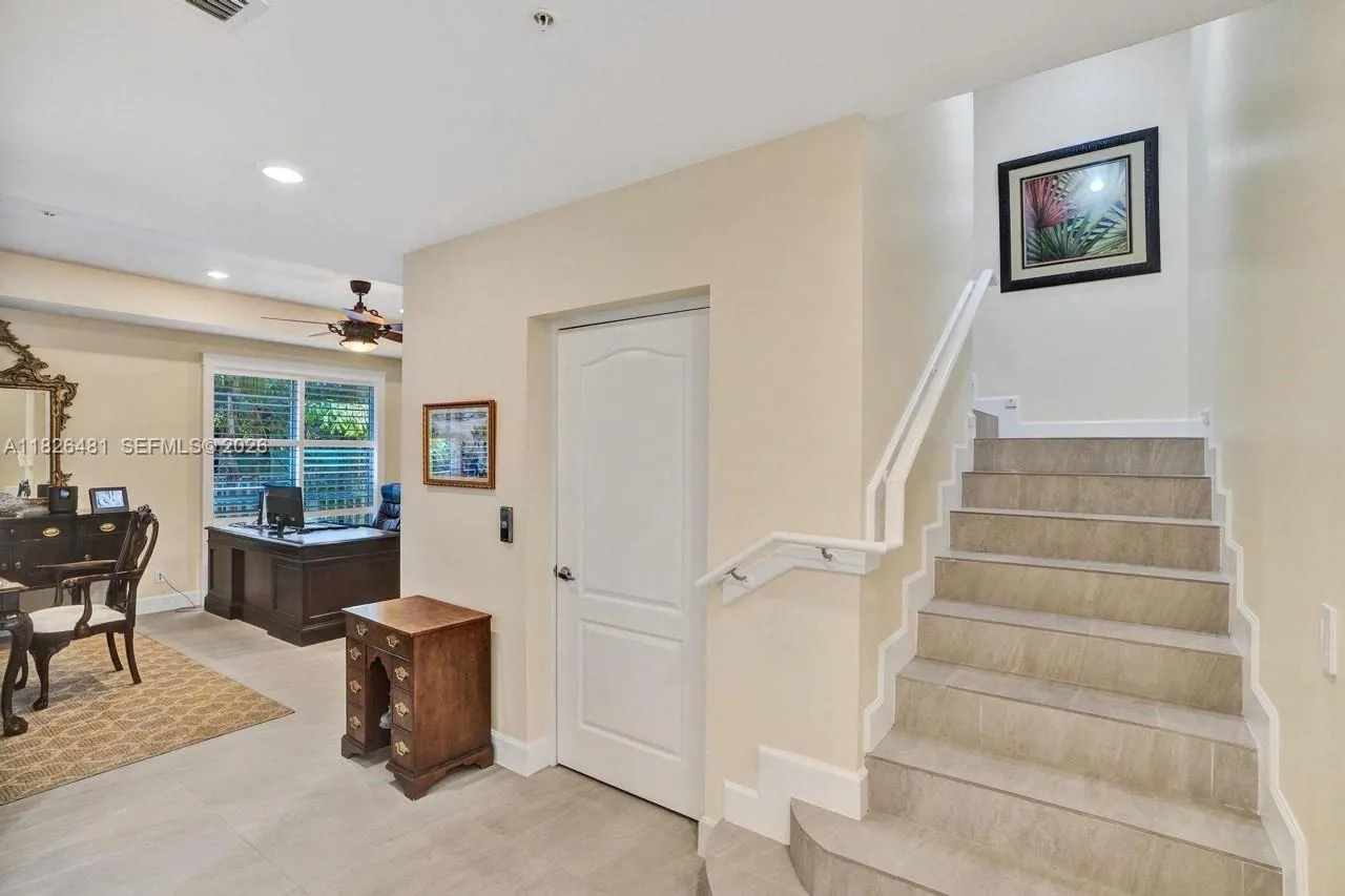 2ND FLOOR AND THE STAIRS TO THE 3RD FLOOR.