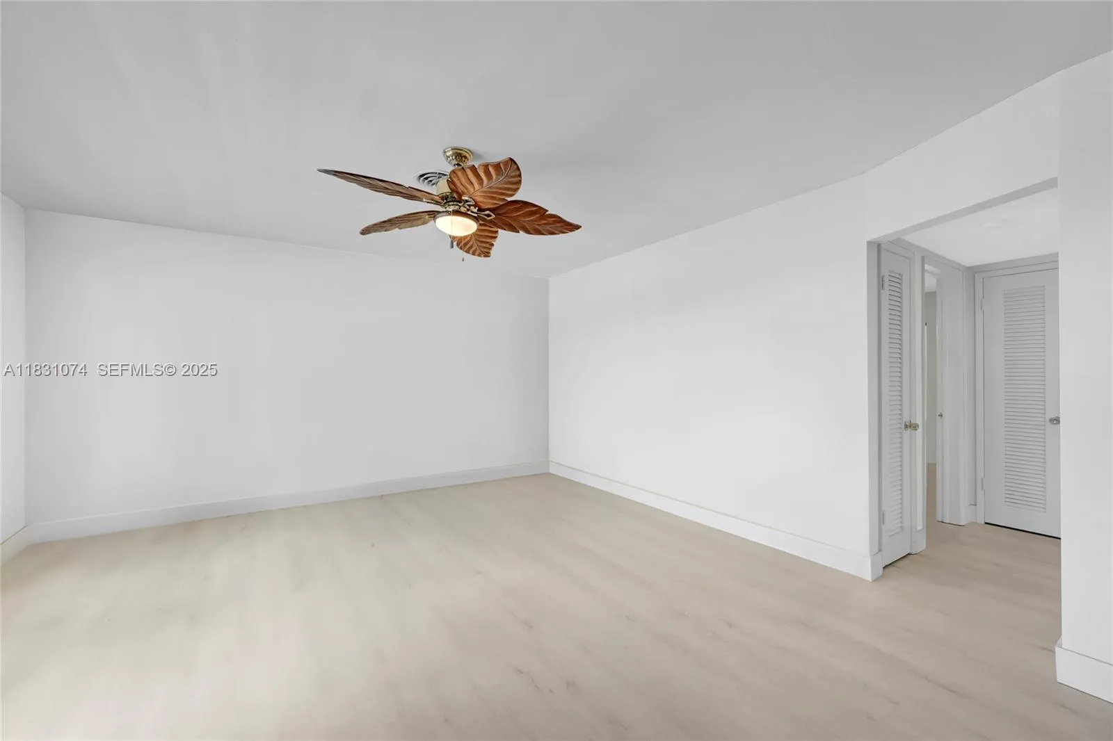 Now empty and clean!