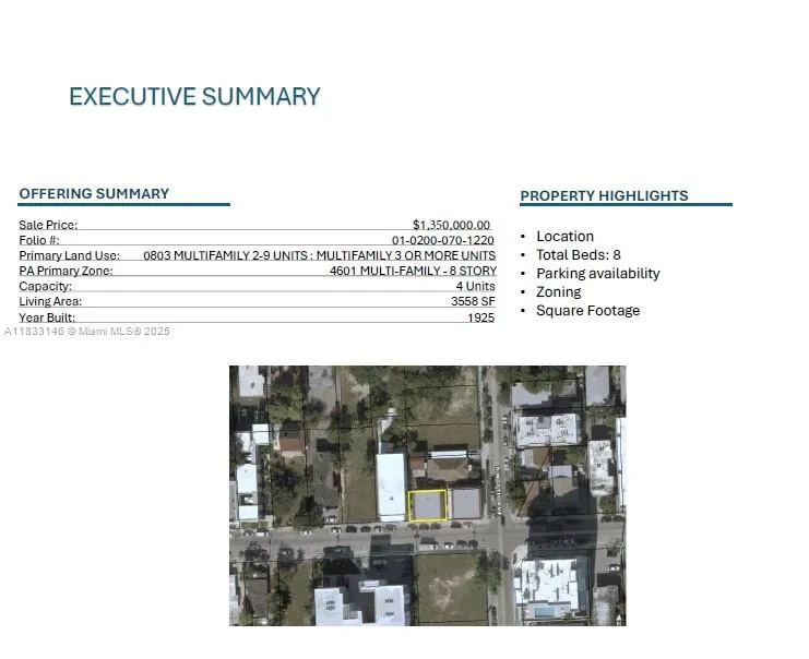 711 Nw 1st St, Miami, Florida 33128, Miami, Florida 33128, ,Residential Income,For Sale,711 Nw 1st St, Miami, Florida 33128,A11833146