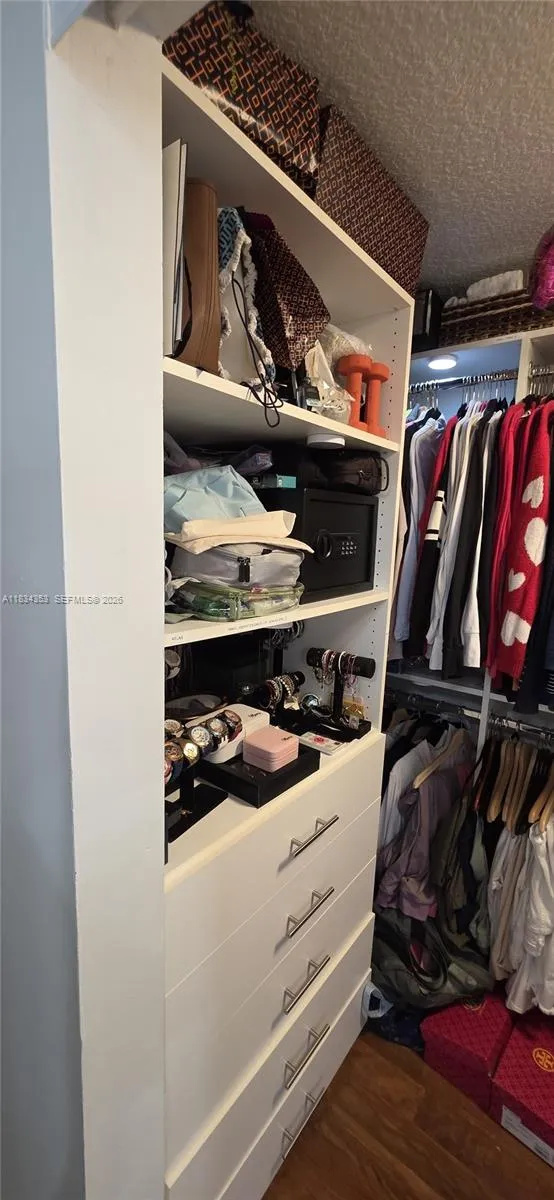 Master W closet custom made