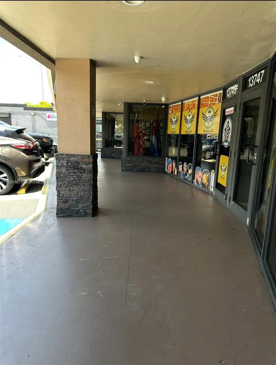 Bright and Clean Covered Walkway